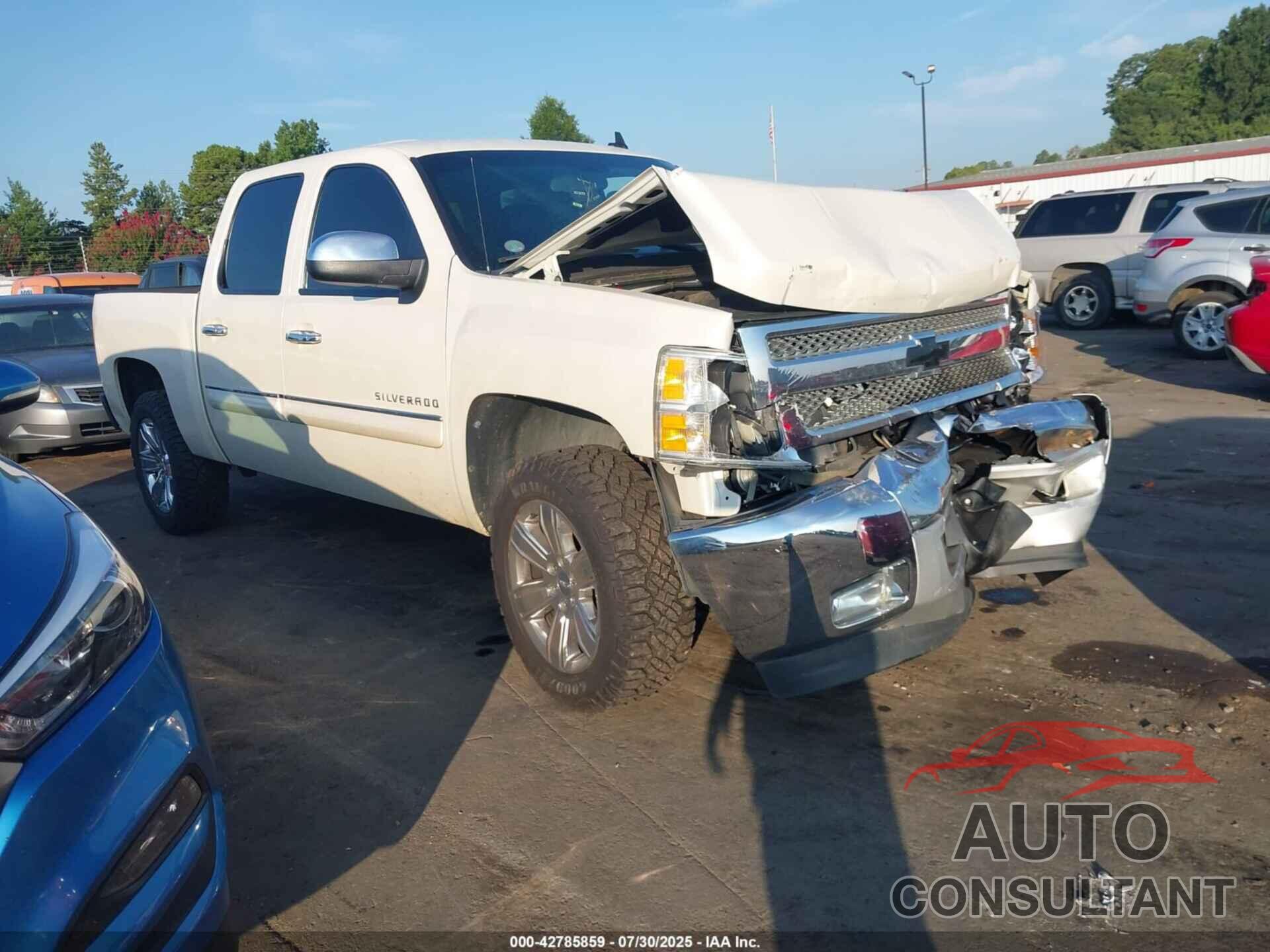 CHEVROLET SILVERADO 1500 2012 - 3GCPKSE7XCG162602