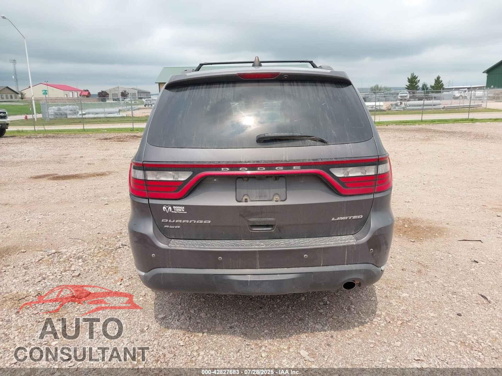 DODGE DURANGO 2016 - 1C4RDJDG1GC363277