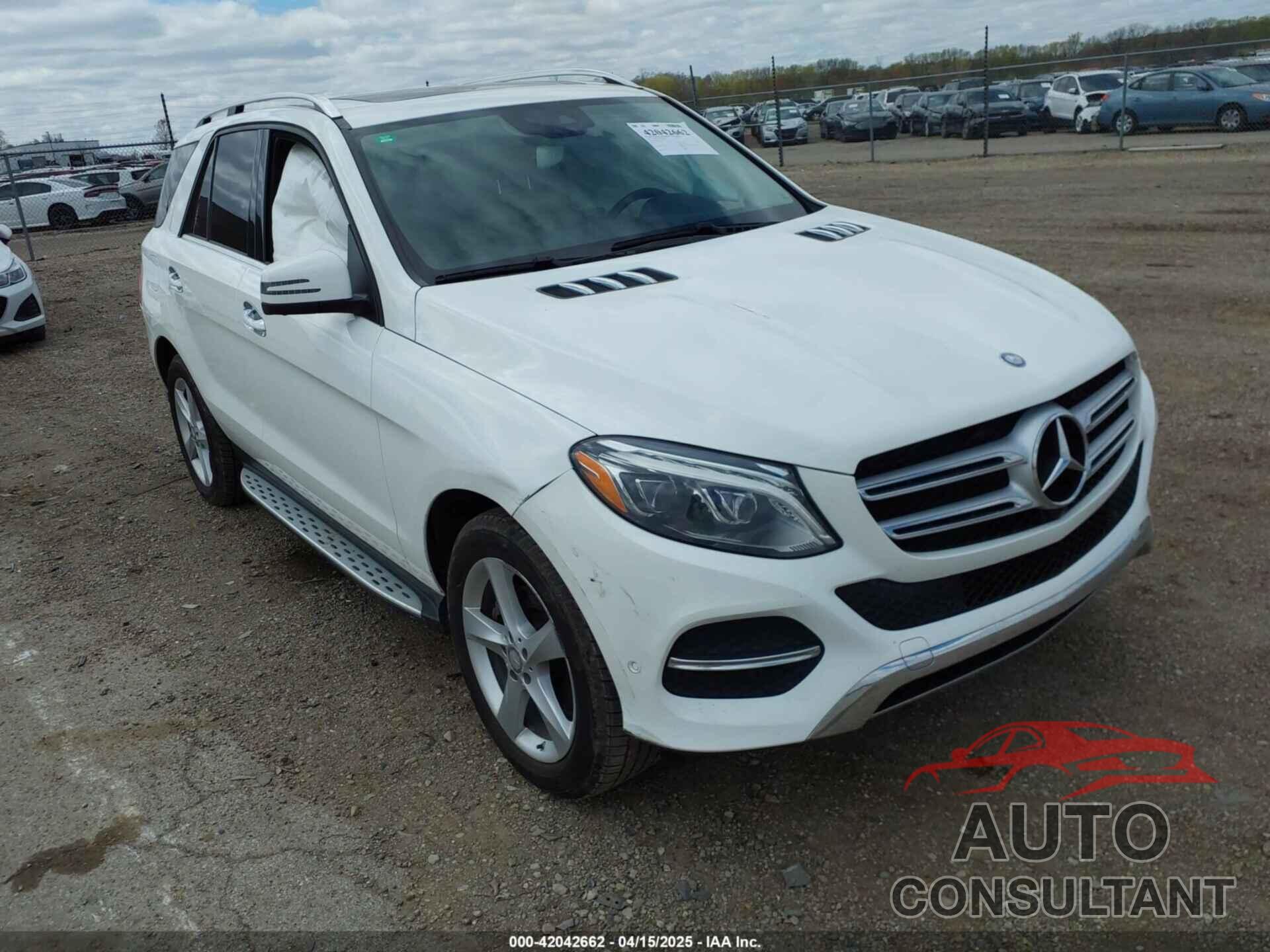 MERCEDES-BENZ GLE 350 2016 - 4JGDA5HB4GA751717