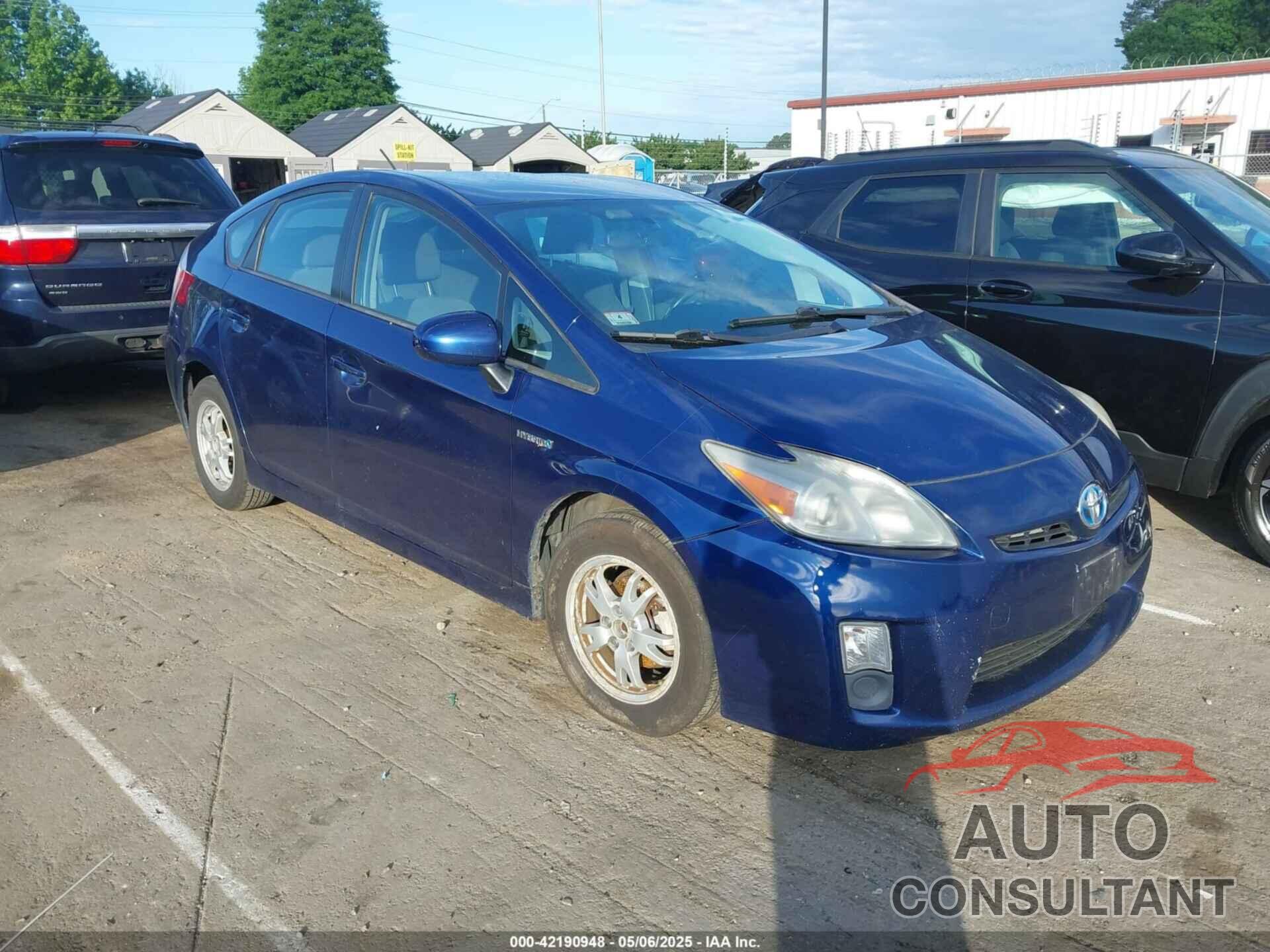 TOYOTA PRIUS 2010 - JTDKN3DU8A0227589