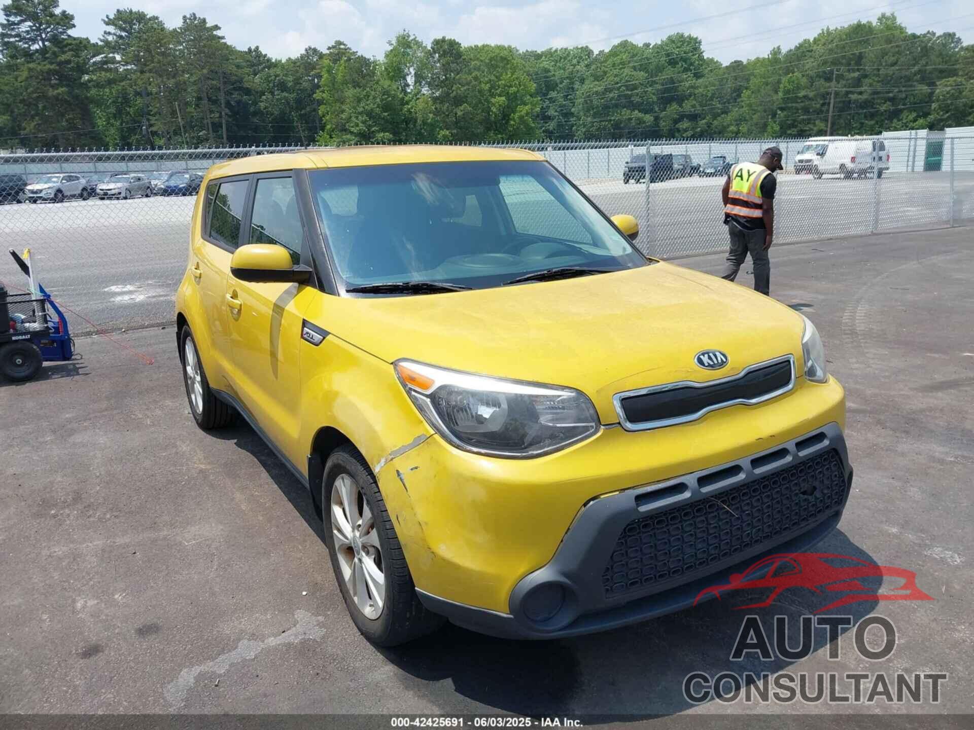 KIA SOUL 2015 - KNDJP3A50F7187316