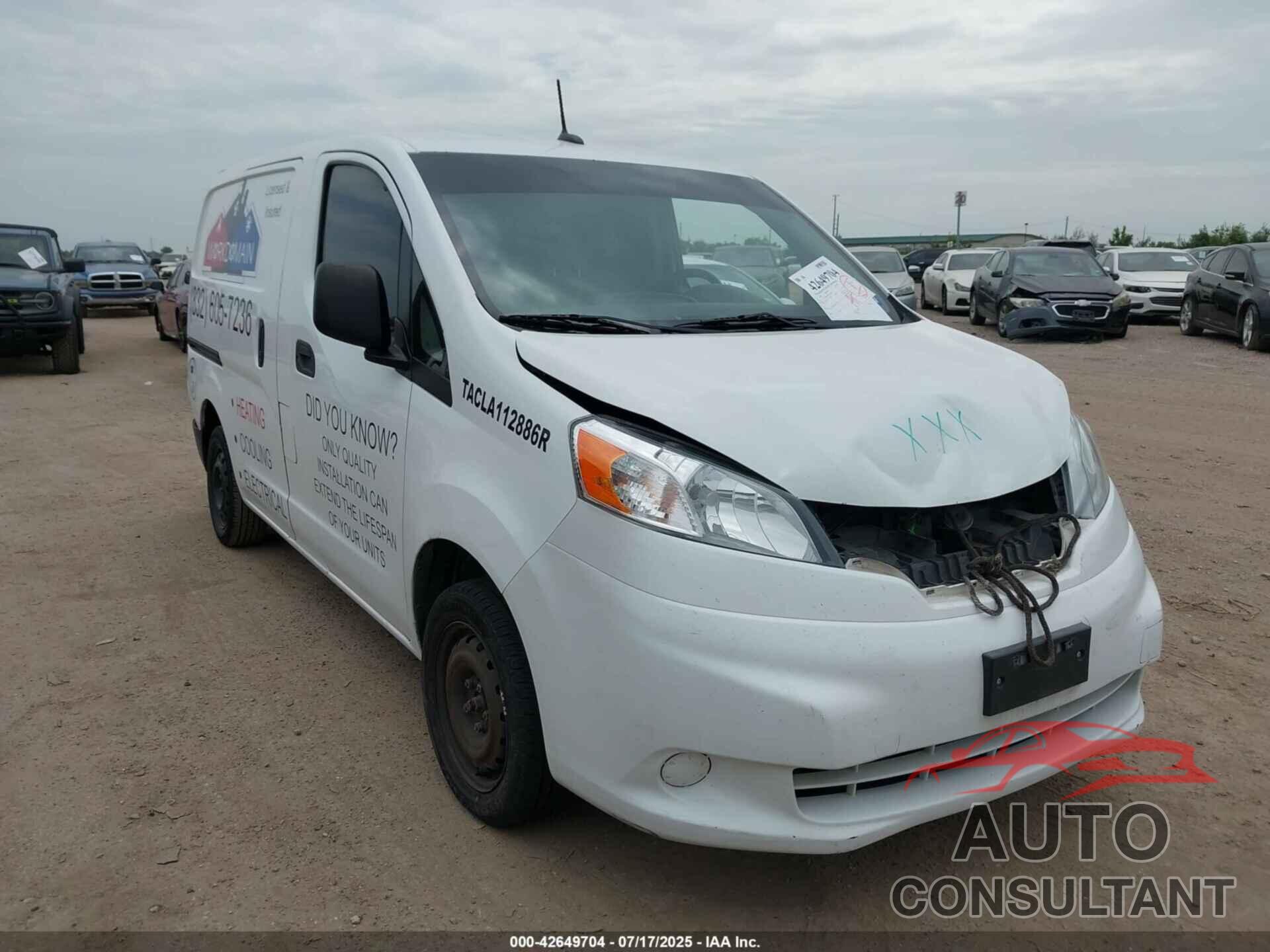 NISSAN NV200  CARGO 2020 - 3N6CM0KN4LK701032