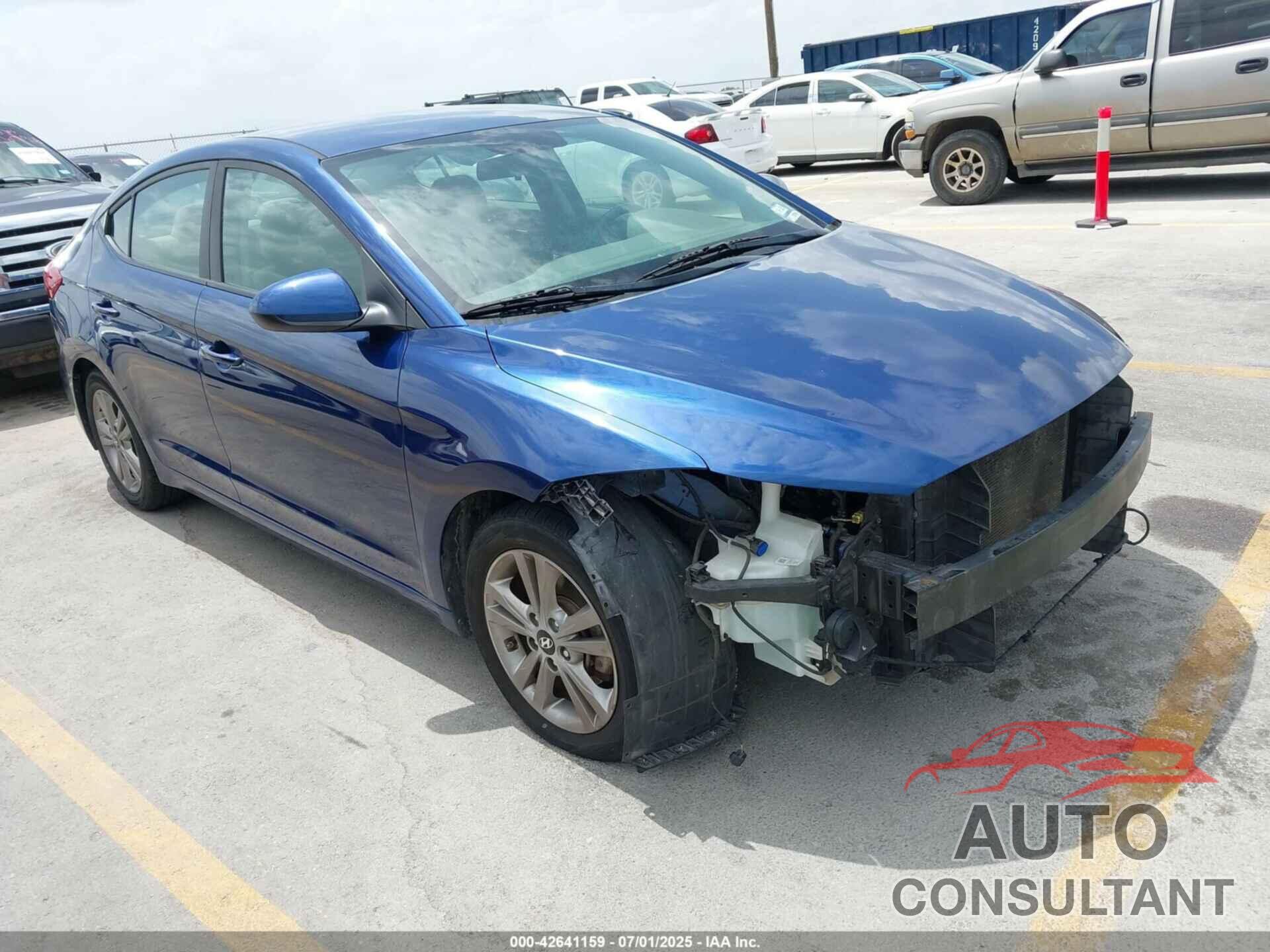 HYUNDAI ELANTRA 2017 - 5NPD84LF4HH049539