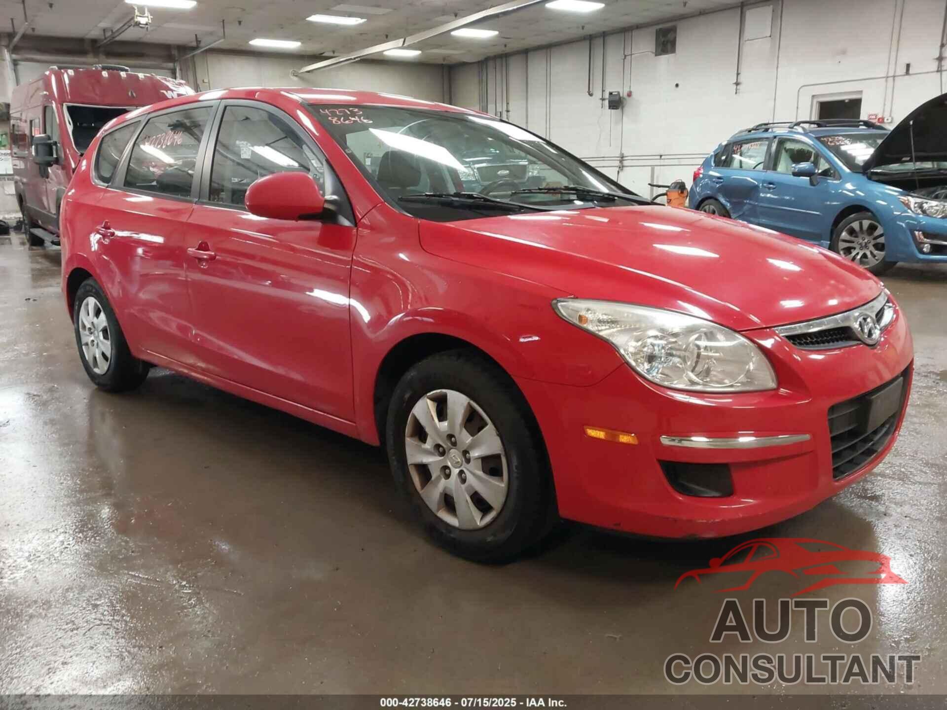 HYUNDAI ELANTRA TOURING 2010 - KMHDB8AE7AU066572