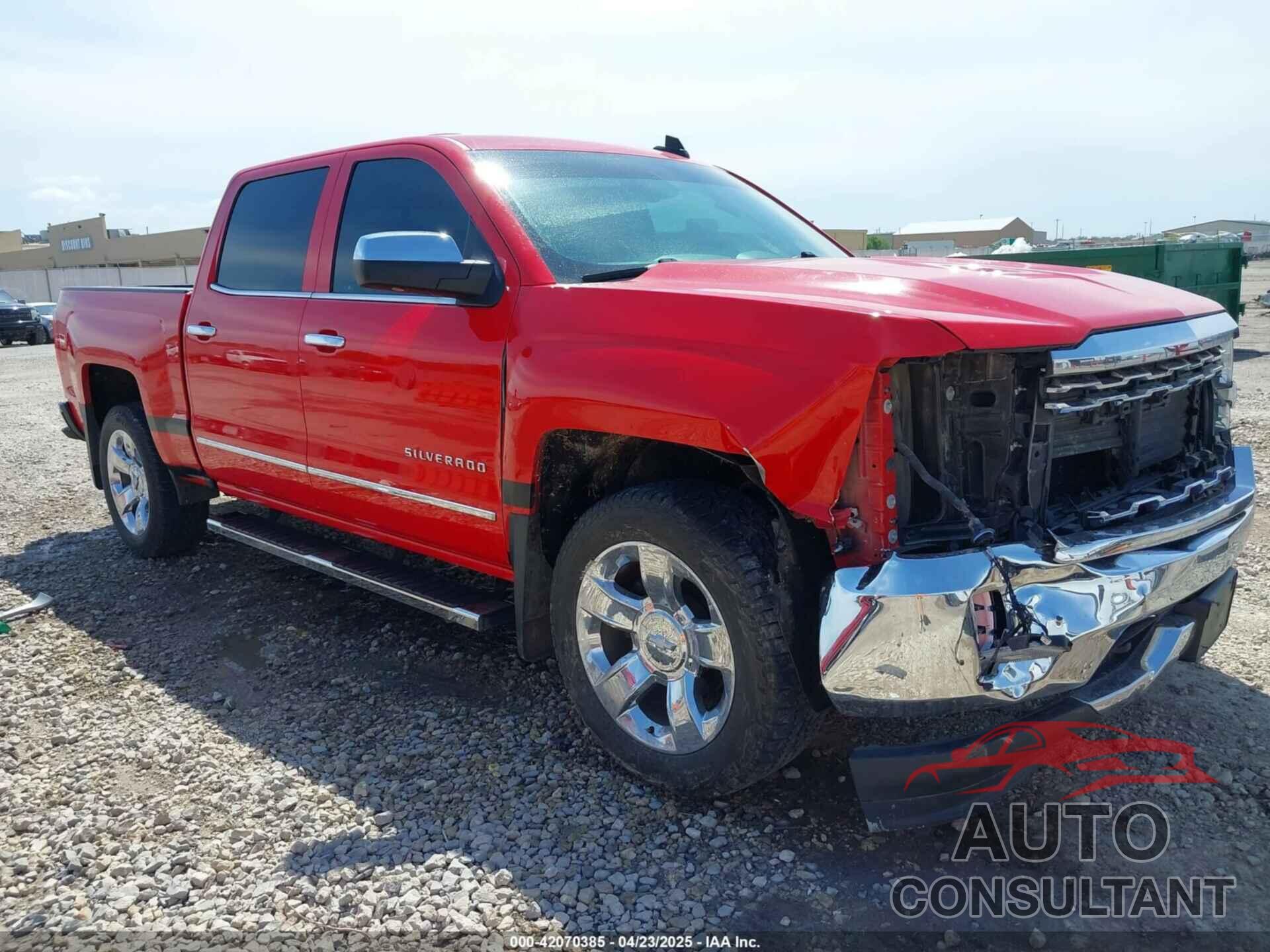 CHEVROLET SILVERADO 1500 2017 - 3GCUKSEJ9HG380584