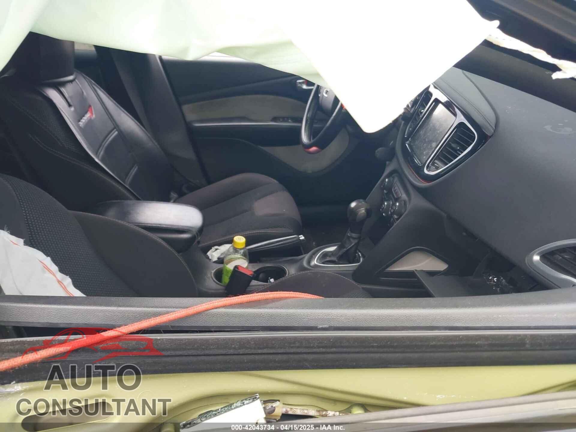 DODGE DART 2015 - 1C3CDFBB2FD200600