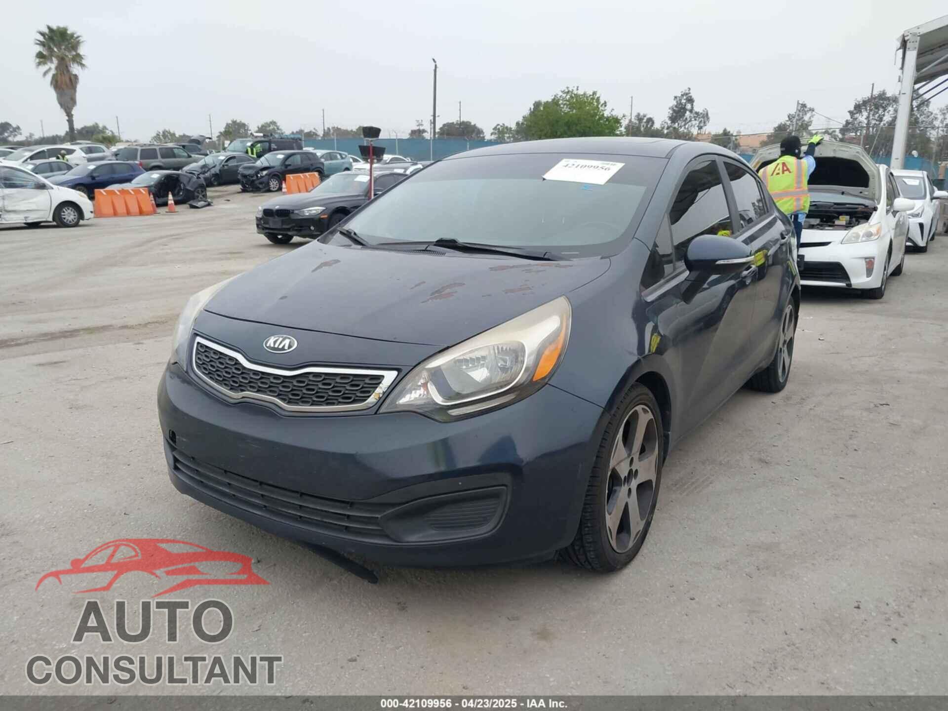 KIA RIO 2013 - KNADN4A30D6284121
