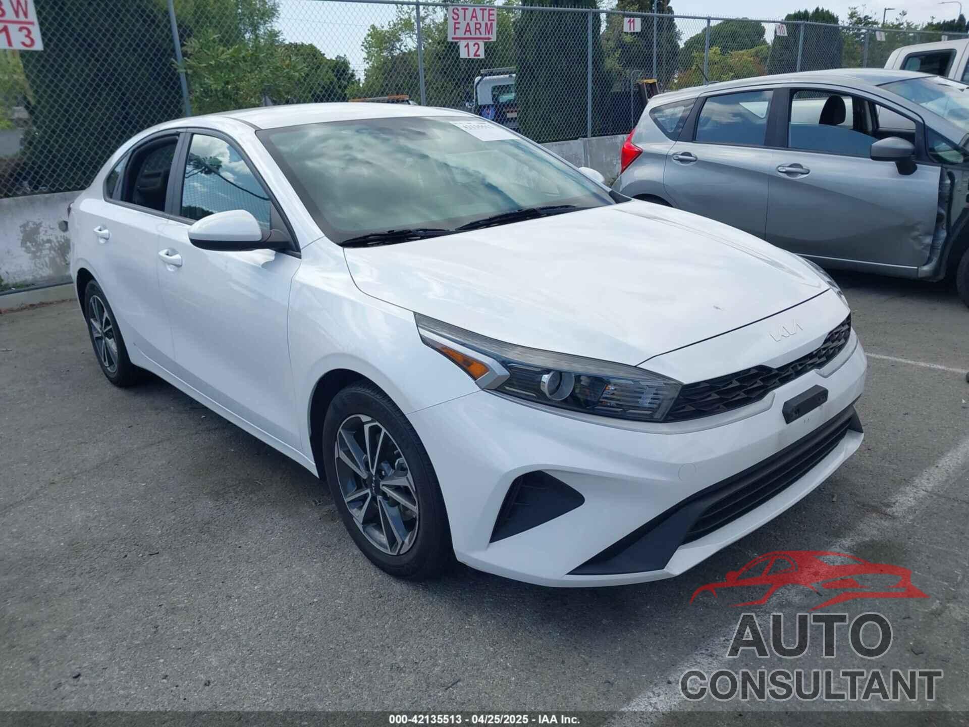 KIA FORTE 2022 - 3KPF24AD9NE456333