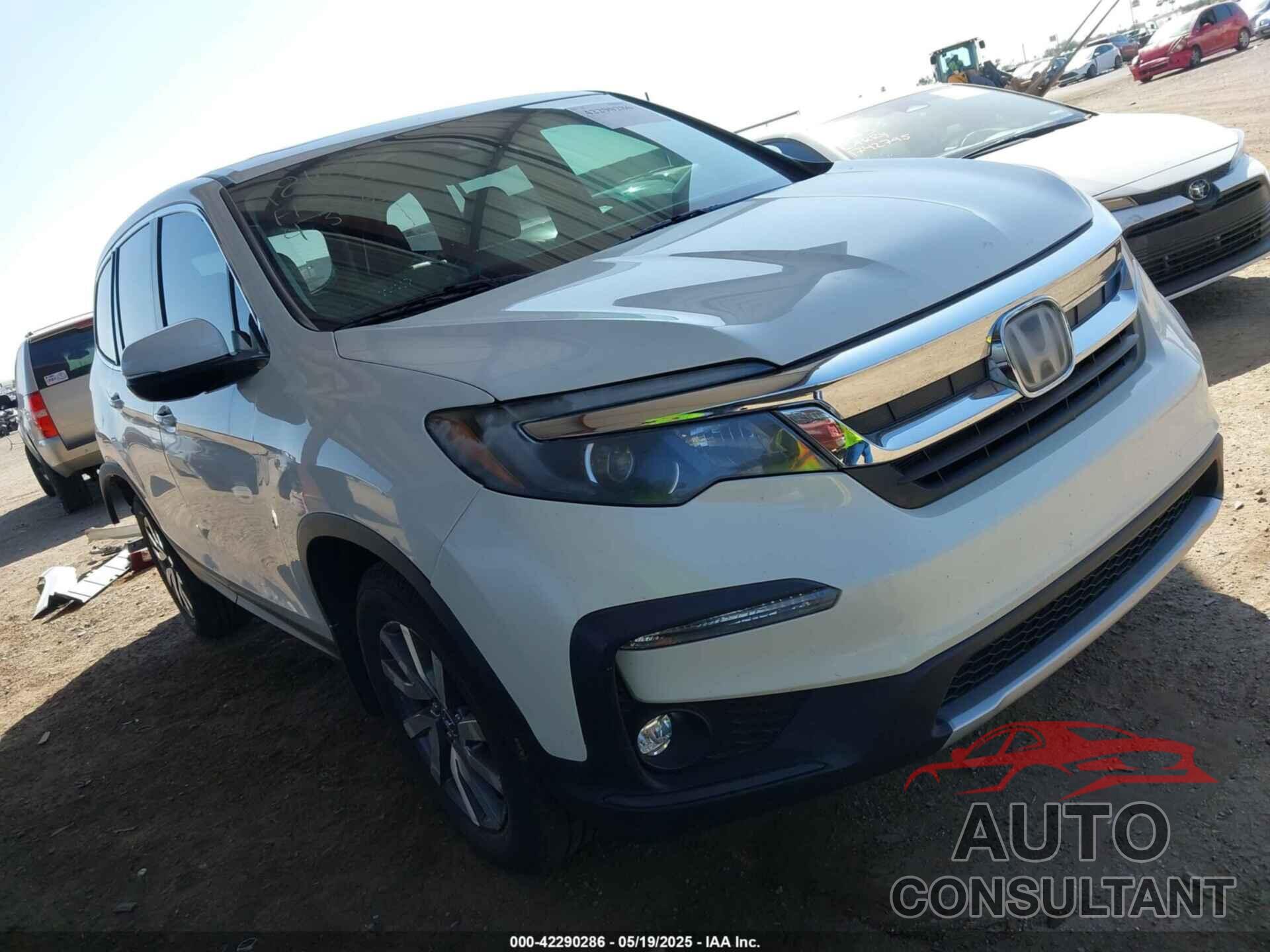 HONDA PILOT 2019 - 5FNYF6H52KB083410