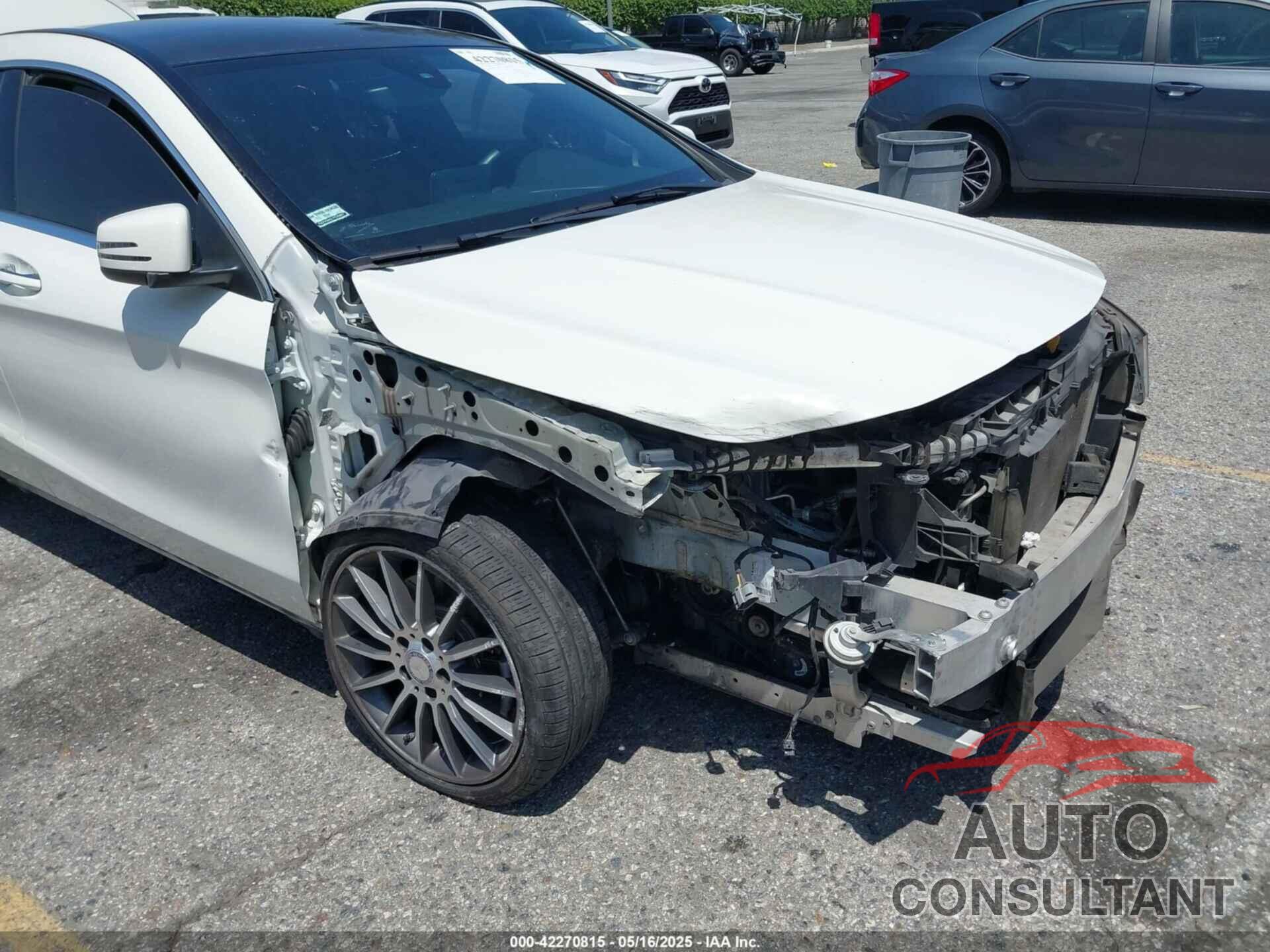 MERCEDES-BENZ CLA 250 2016 - WDDSJ4EB2GN333956