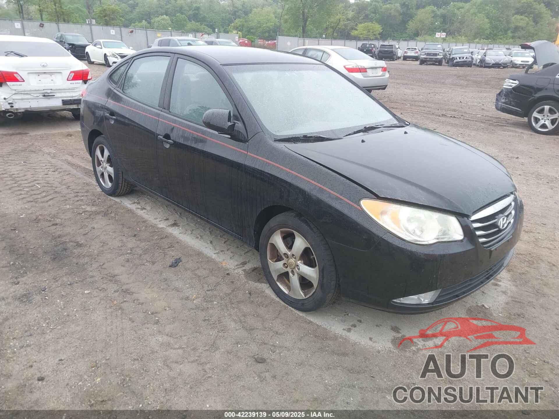 HYUNDAI ELANTRA 2010 - KMHDU4AD6AU868363