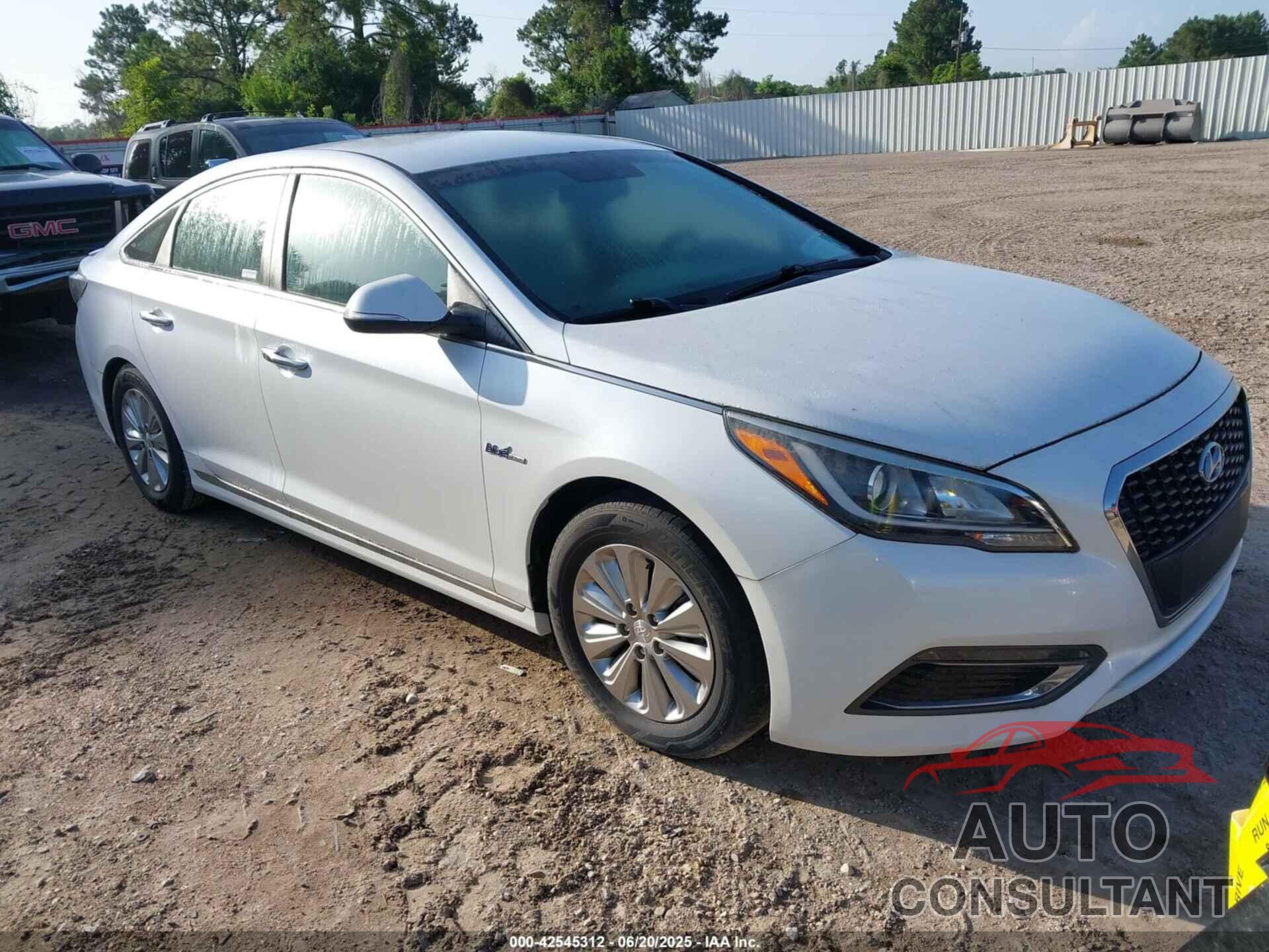 HYUNDAI SONATA HYBRID 2017 - KMHE24L19HA044317