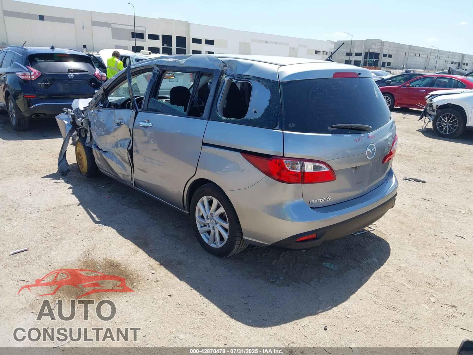 MAZDA MAZDA5 2012 - JM1CW2BLXC0116132