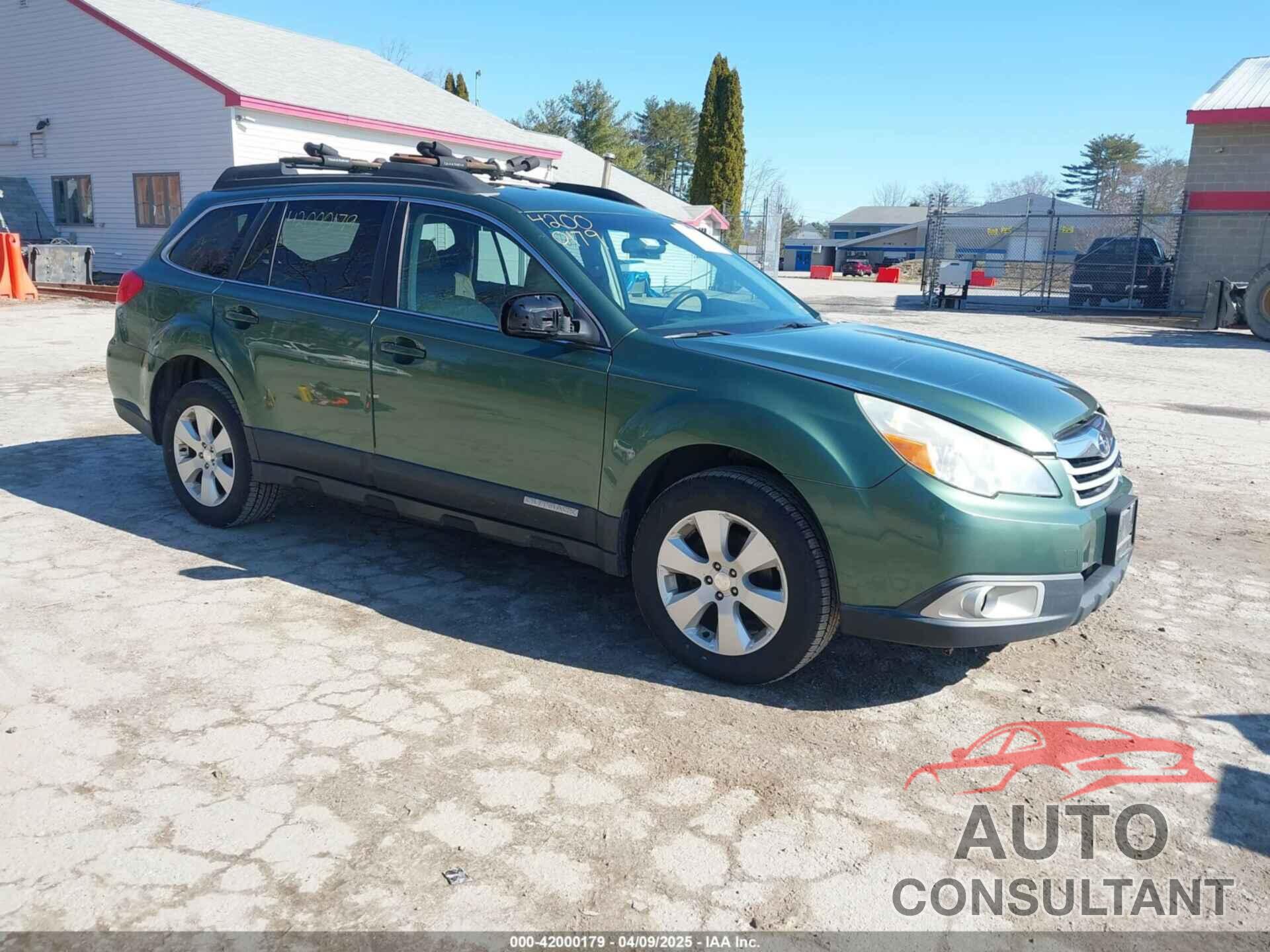 SUBARU OUTBACK 2011 - 4S4BRBCC4B3411978