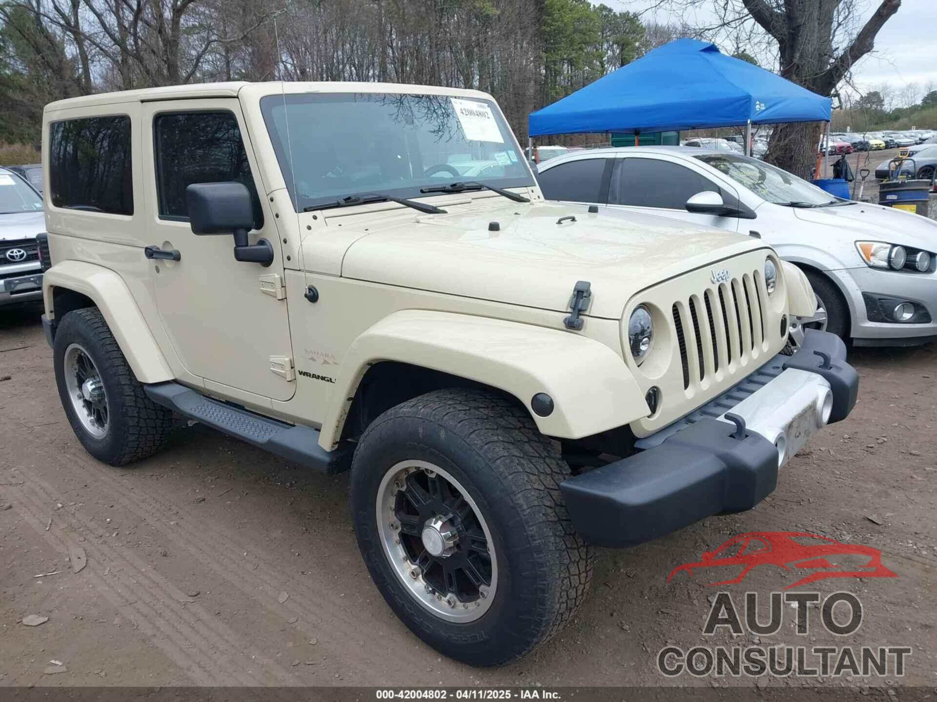 JEEP WRANGLER 2012 - 1C4AJWBG1CL103607
