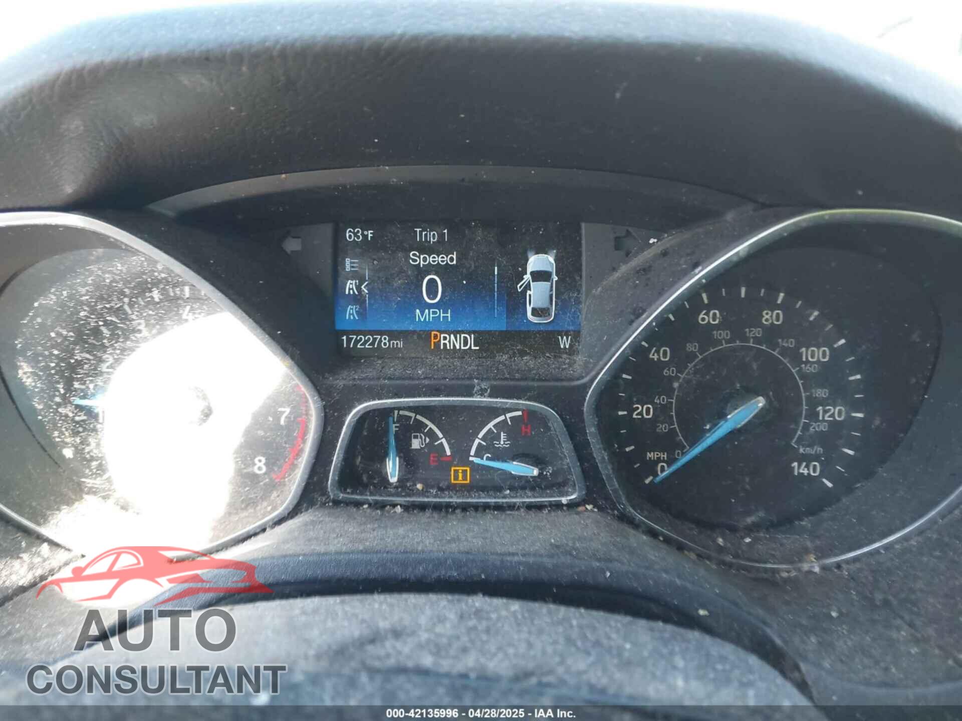 FORD FOCUS 2016 - 1FADP3F28GL389377