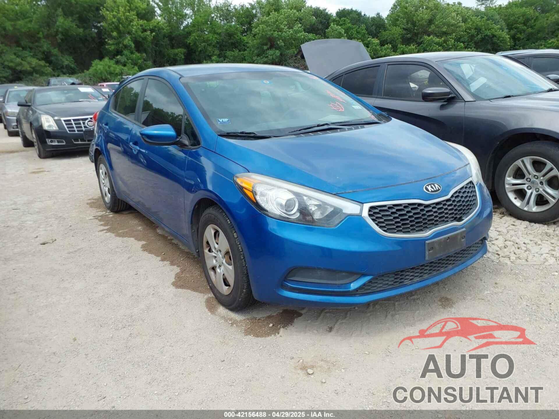 KIA FORTE 2014 - KNAFK4A69E5059554