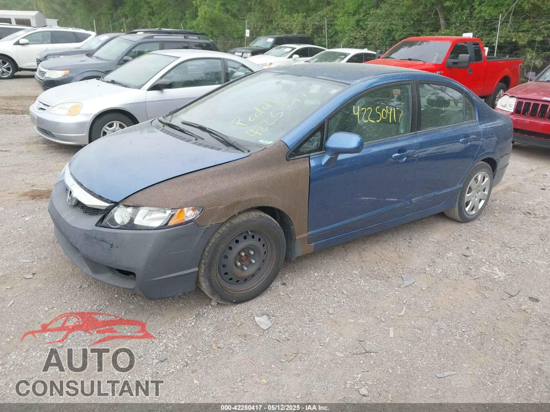 HONDA CIVIC 2010 - 19XFA1F5XAE085390
