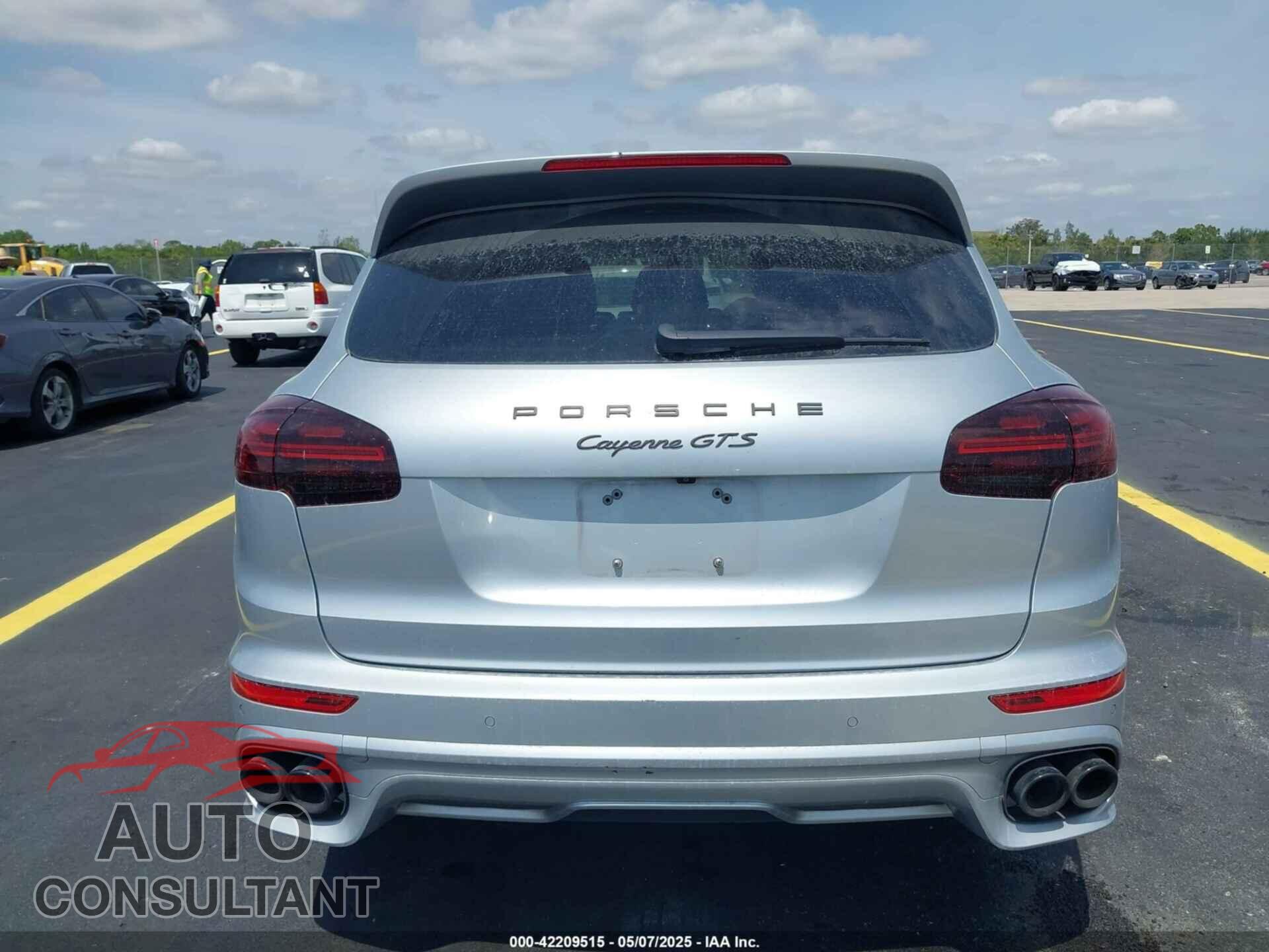 PORSCHE CAYENNE 2016 - WP1AD2A27GLA76018