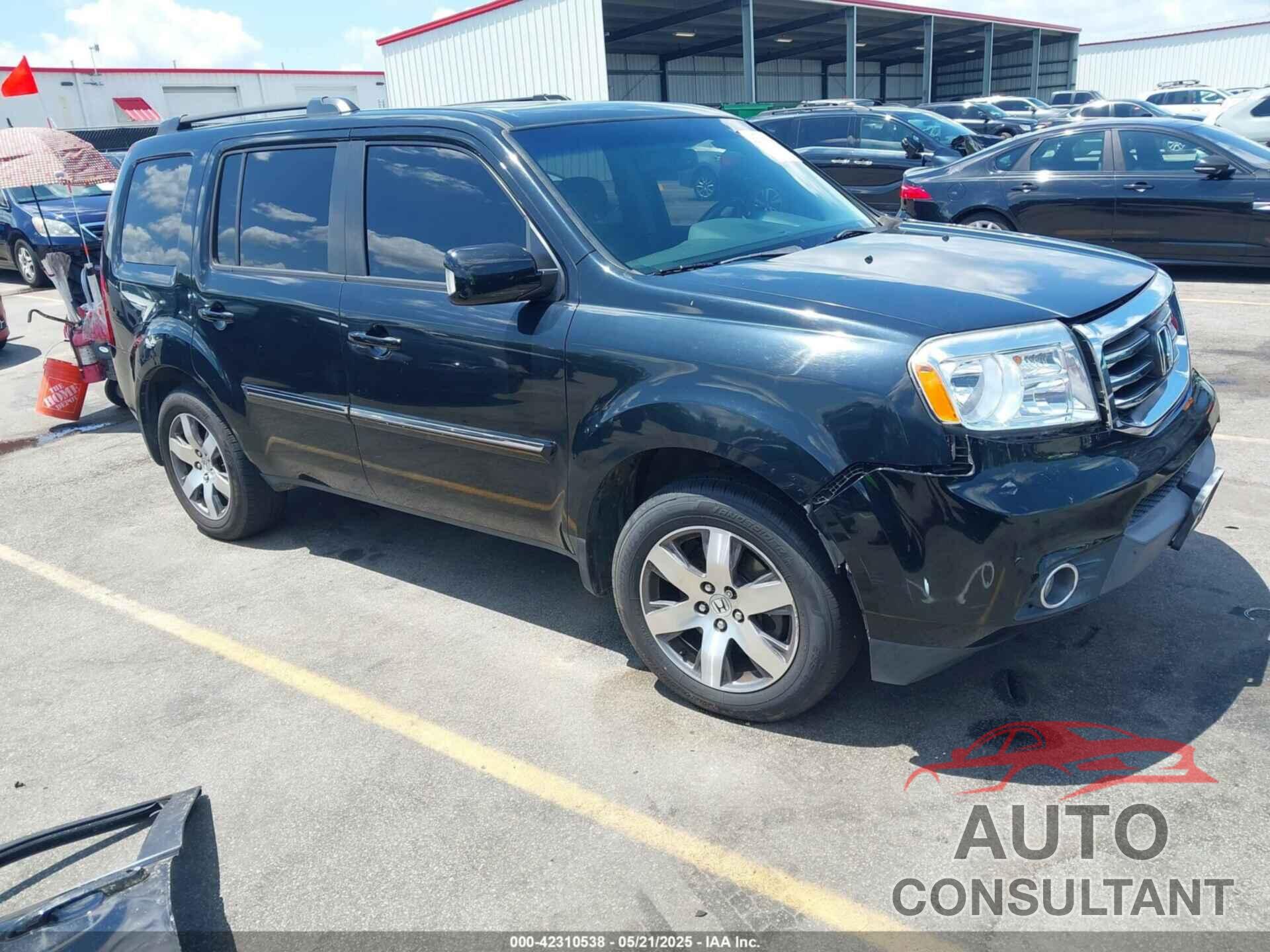 HONDA PILOT 2013 - 5FNYF3H98DB023104