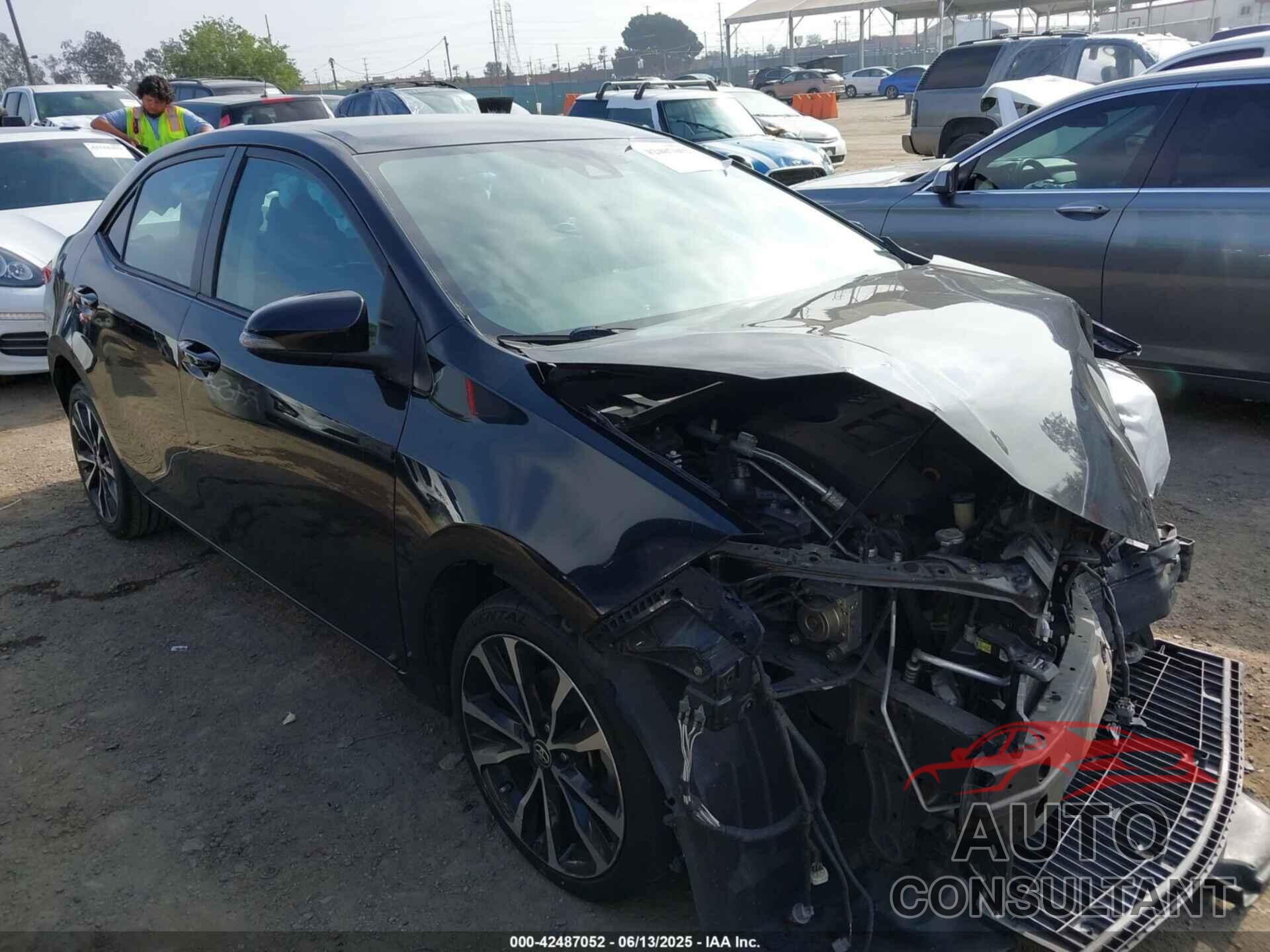 TOYOTA COROLLA 2019 - 2T1BURHE6KC135526