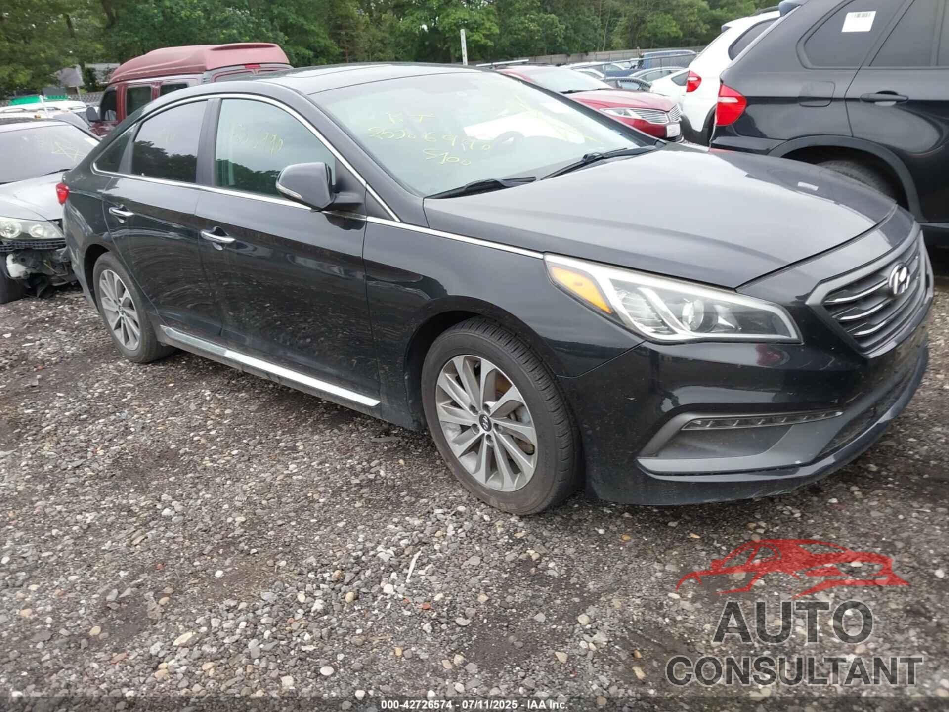 HYUNDAI SONATA 2017 - 5NPE34AFXHH500799