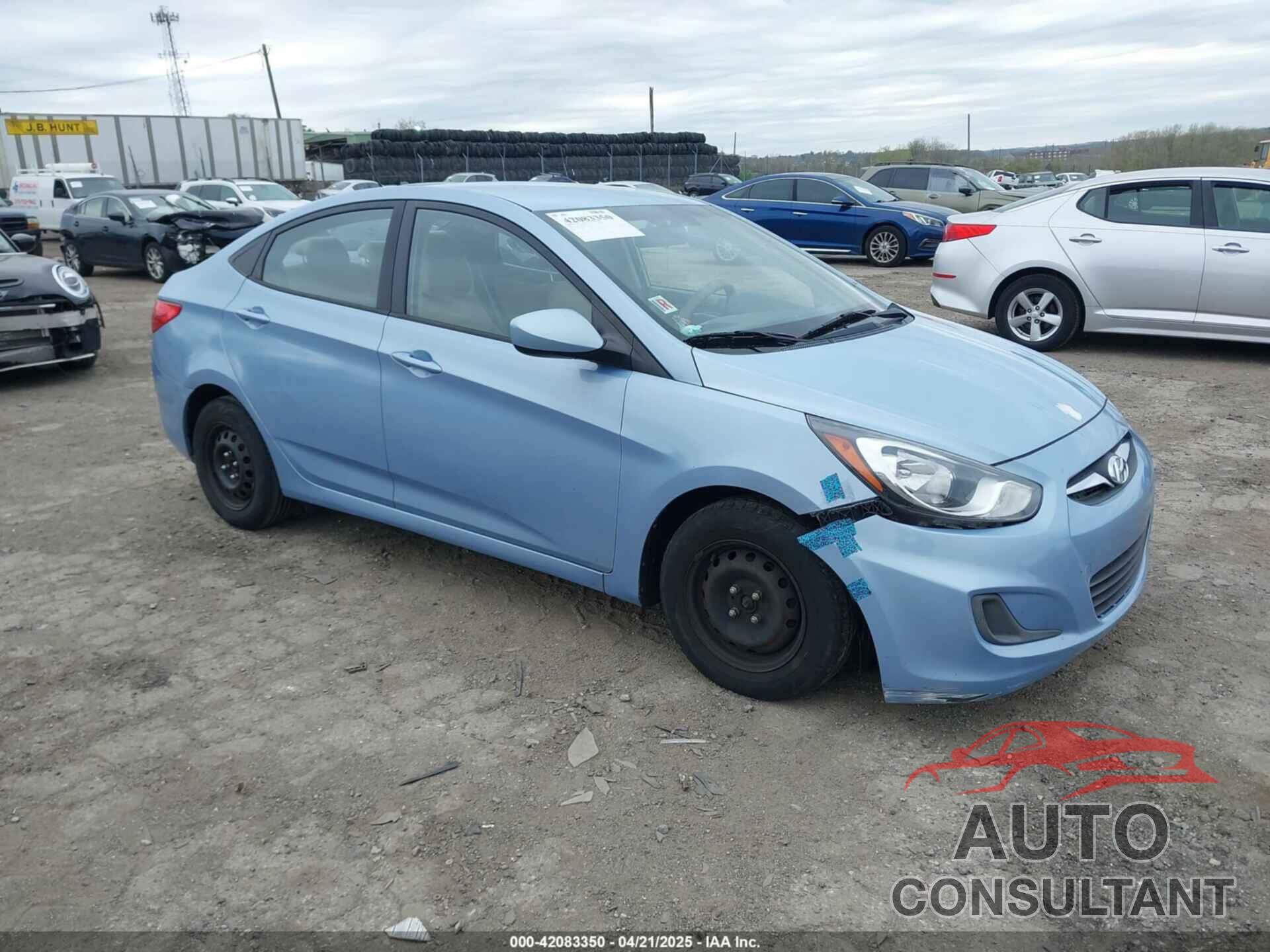 HYUNDAI ACCENT 2014 - KMHCT4AE3EU702573