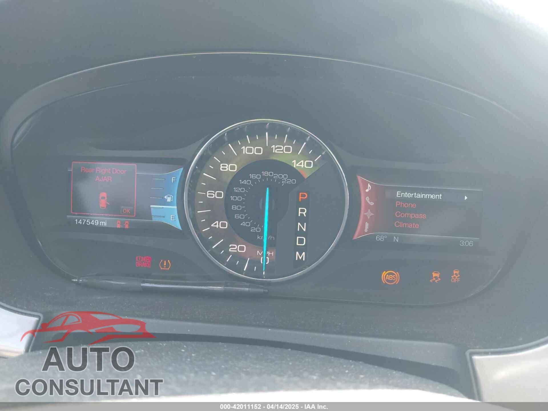 FORD EDGE 2011 - 2FMDK4AK5BBA21474