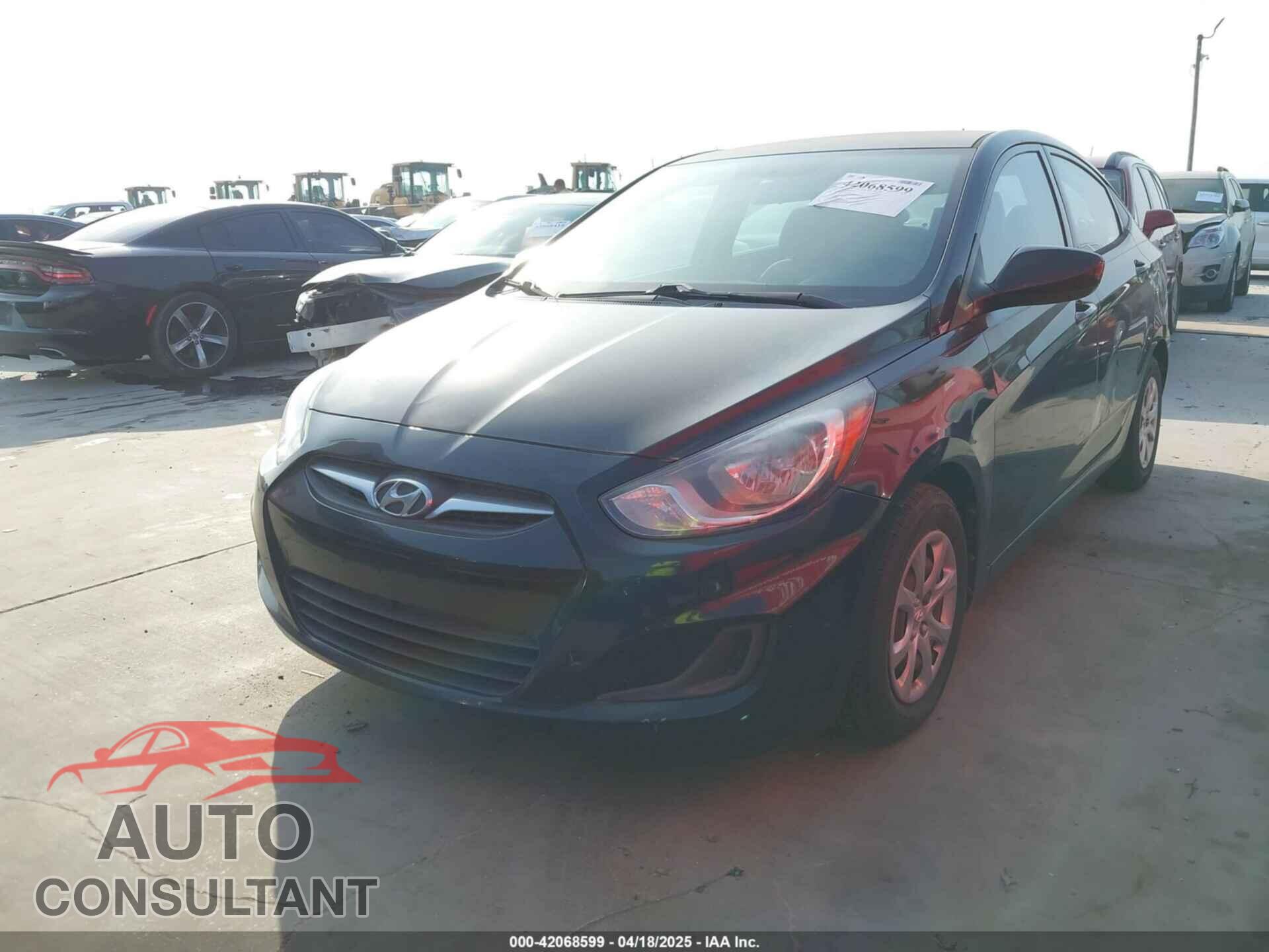 HYUNDAI ACCENT 2014 - KMHCT4AE1EU736169