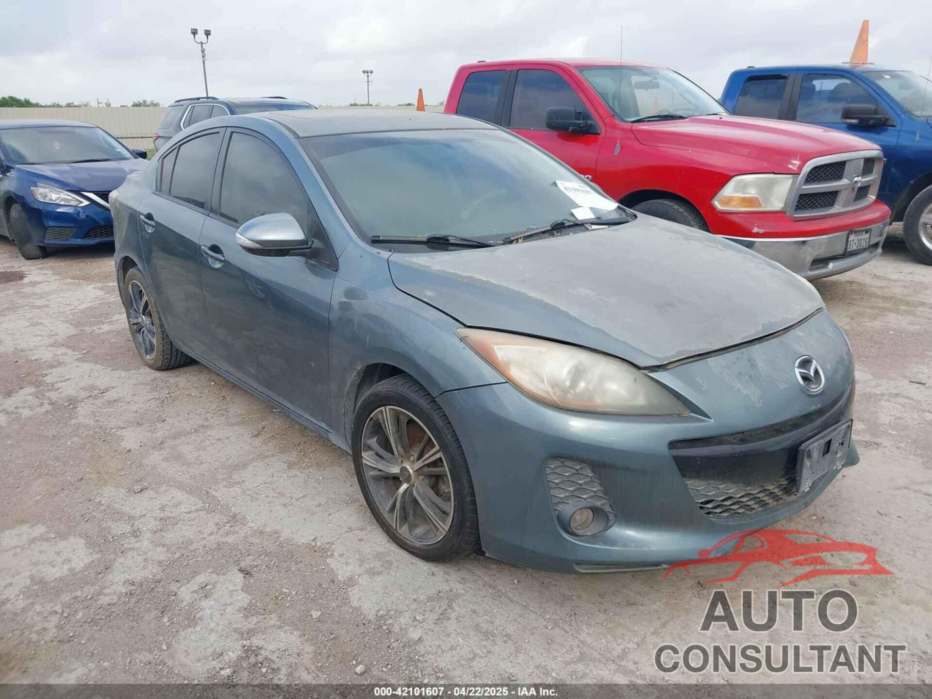 MAZDA MAZDA3 2012 - JM1BL1V54C1580099