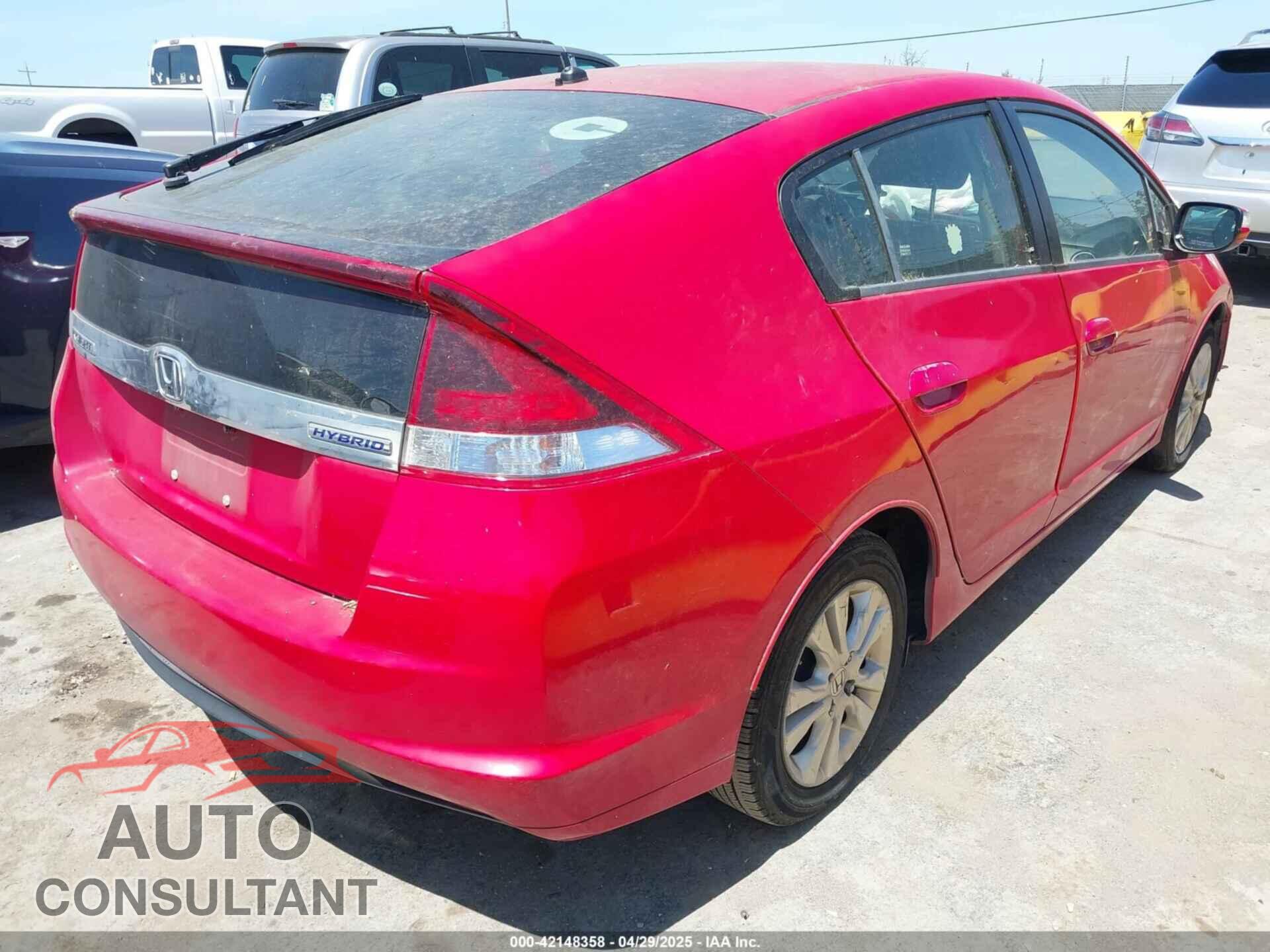 HONDA INSIGHT 2012 - JHMZE2H71CS001817