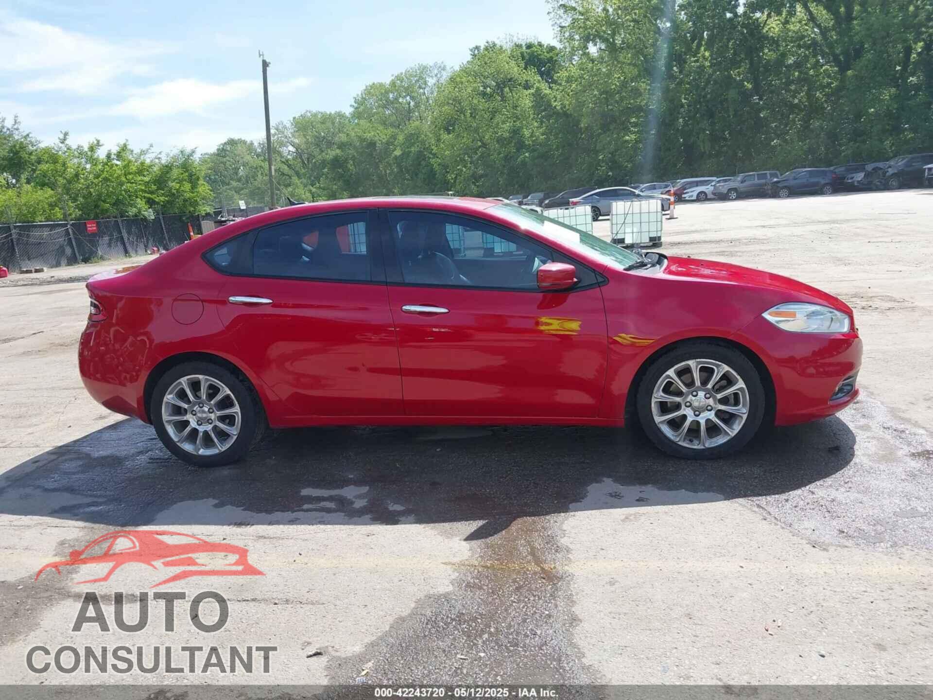 DODGE DART 2013 - 1C3CDFCH3DD156994