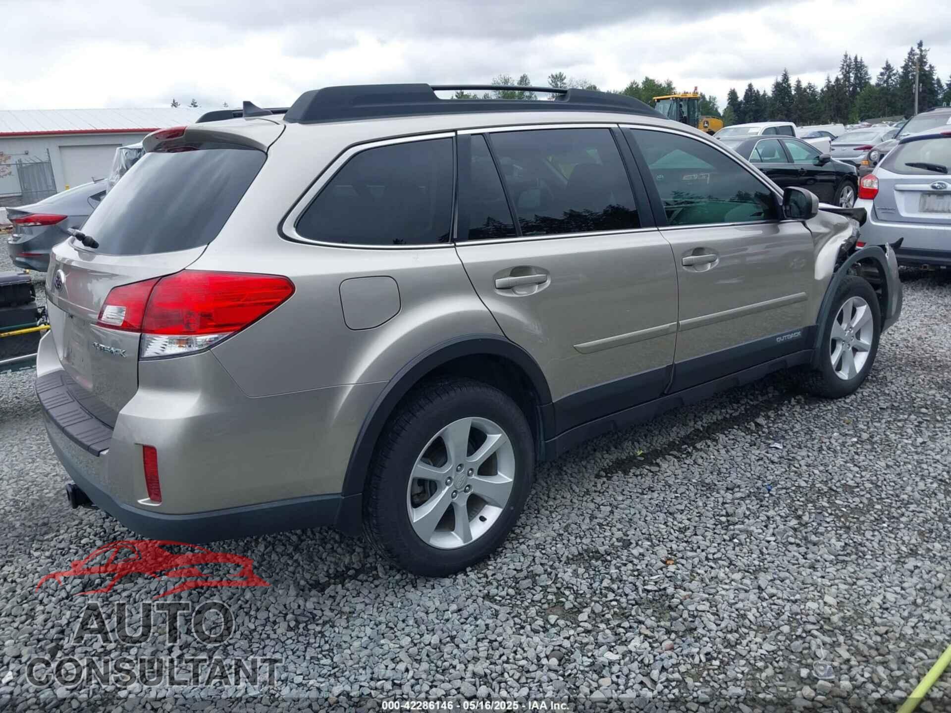 SUBARU OUTBACK 2014 - 4S4BRCCC7E3237768