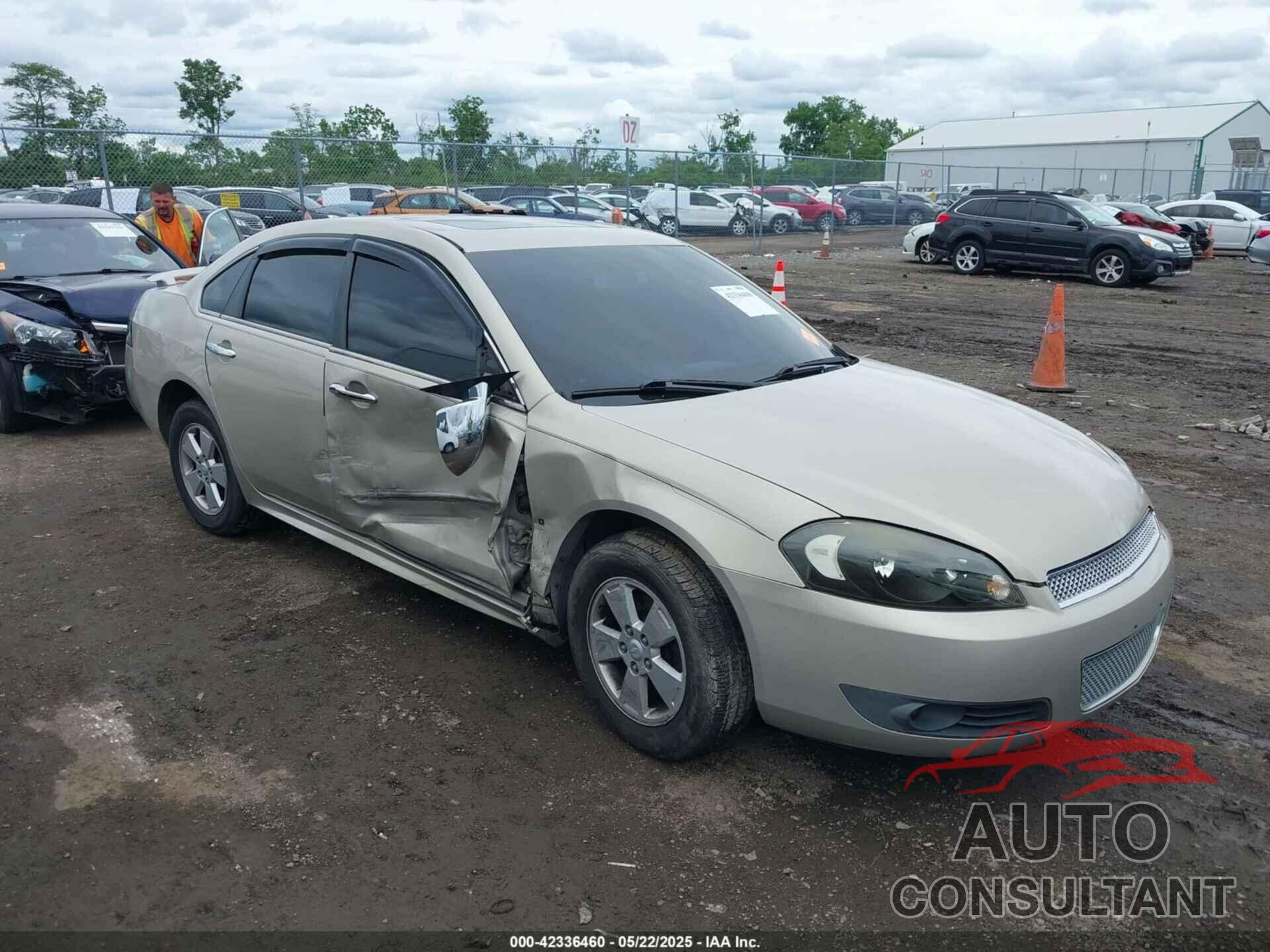 CHEVROLET IMPALA 2010 - 2G1WB5EN7A1136825