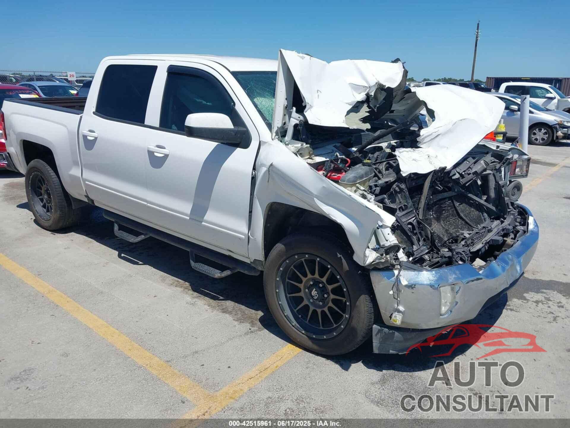 CHEVROLET SILVERADO 1500 2017 - 3GCPCREC1HG280113
