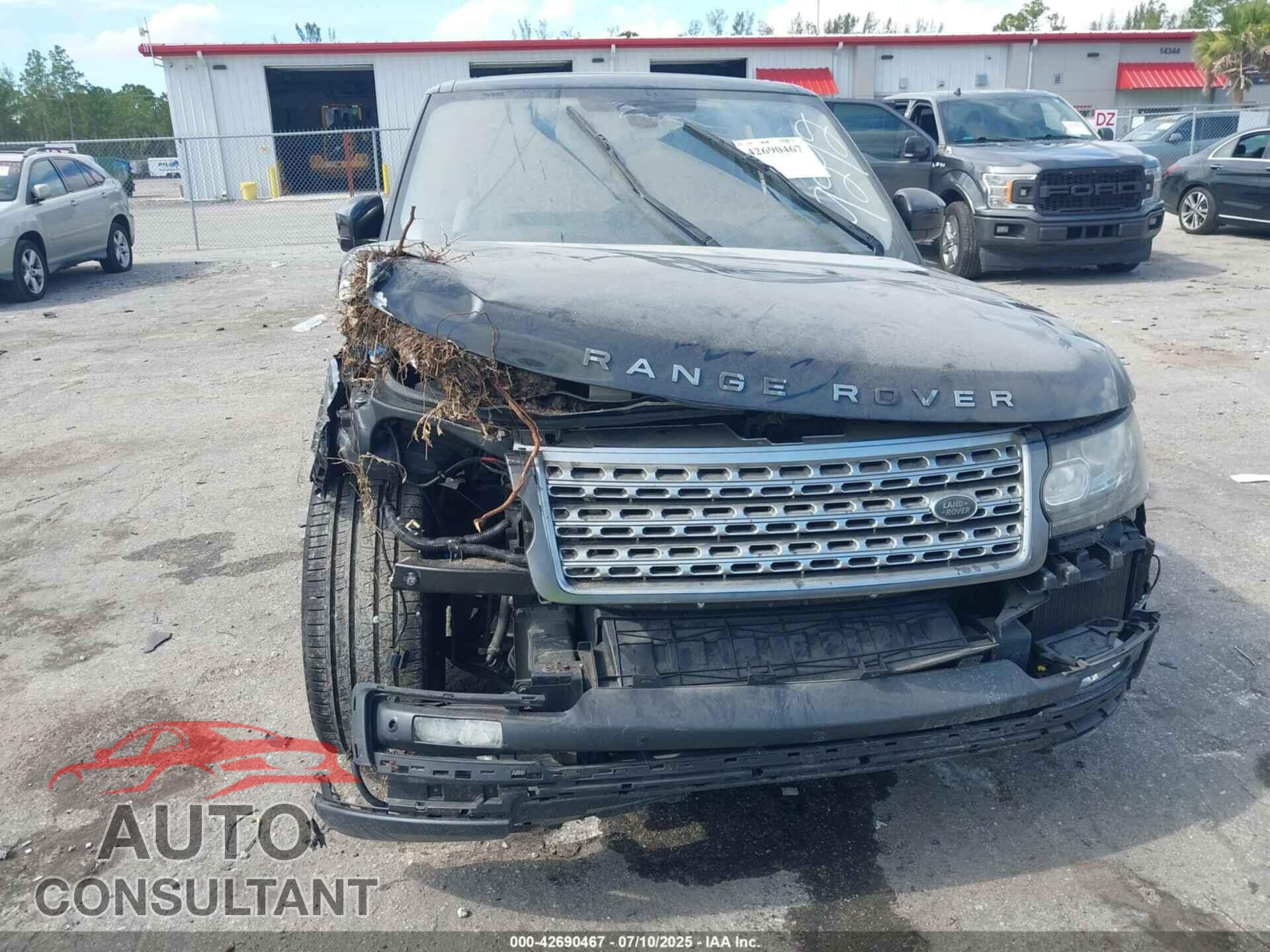 LAND ROVER RANGE ROVER 2016 - SALGS2VF2GA269292