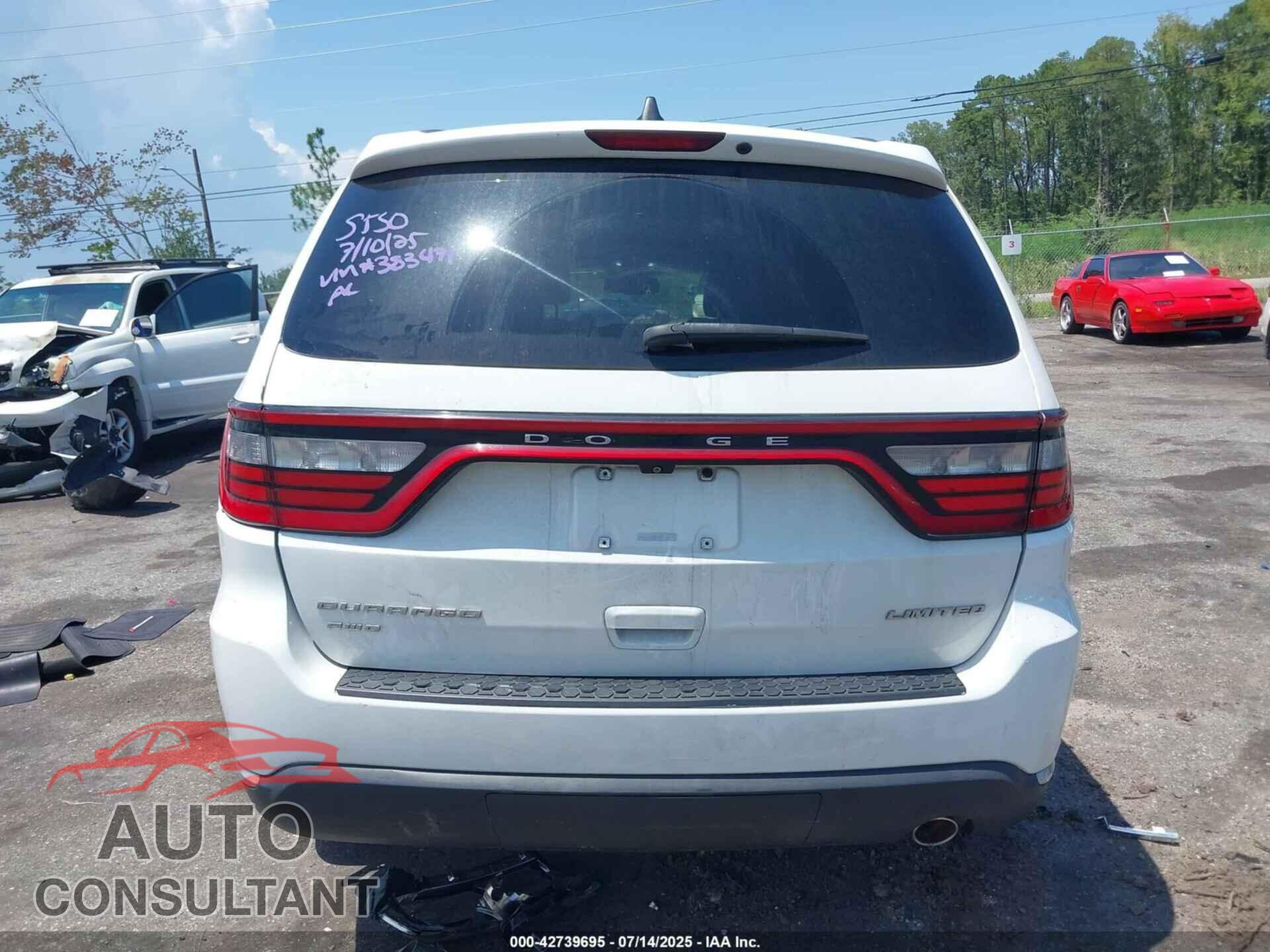 DODGE DURANGO 2014 - 1C4RDJDG2EC383471