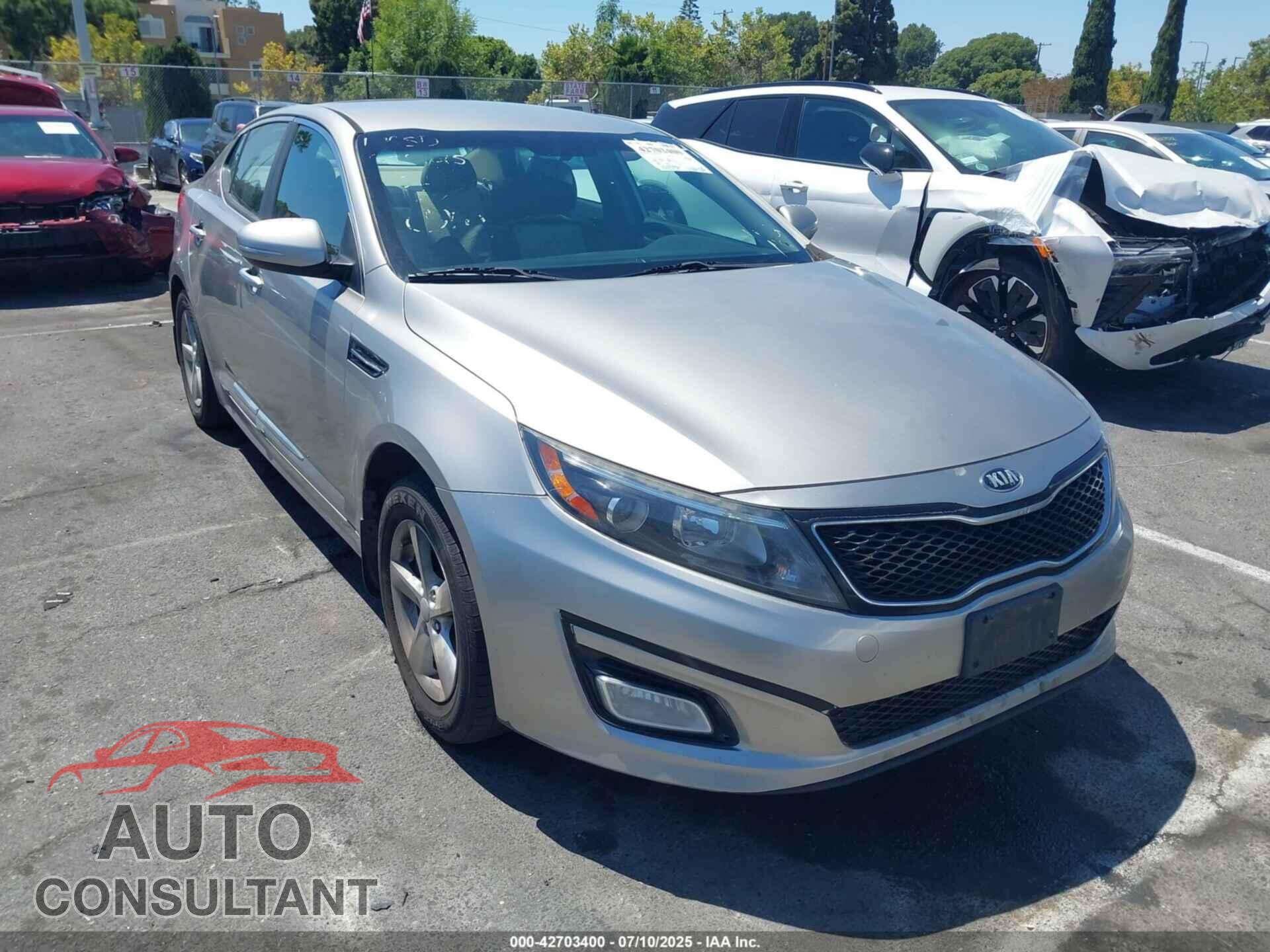 KIA OPTIMA 2015 - KNAGM4A77F5556434