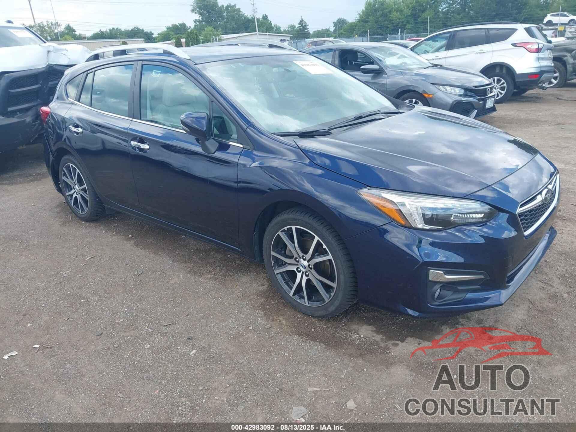 SUBARU IMPREZA 2019 - 4S3GTAU67K3744108