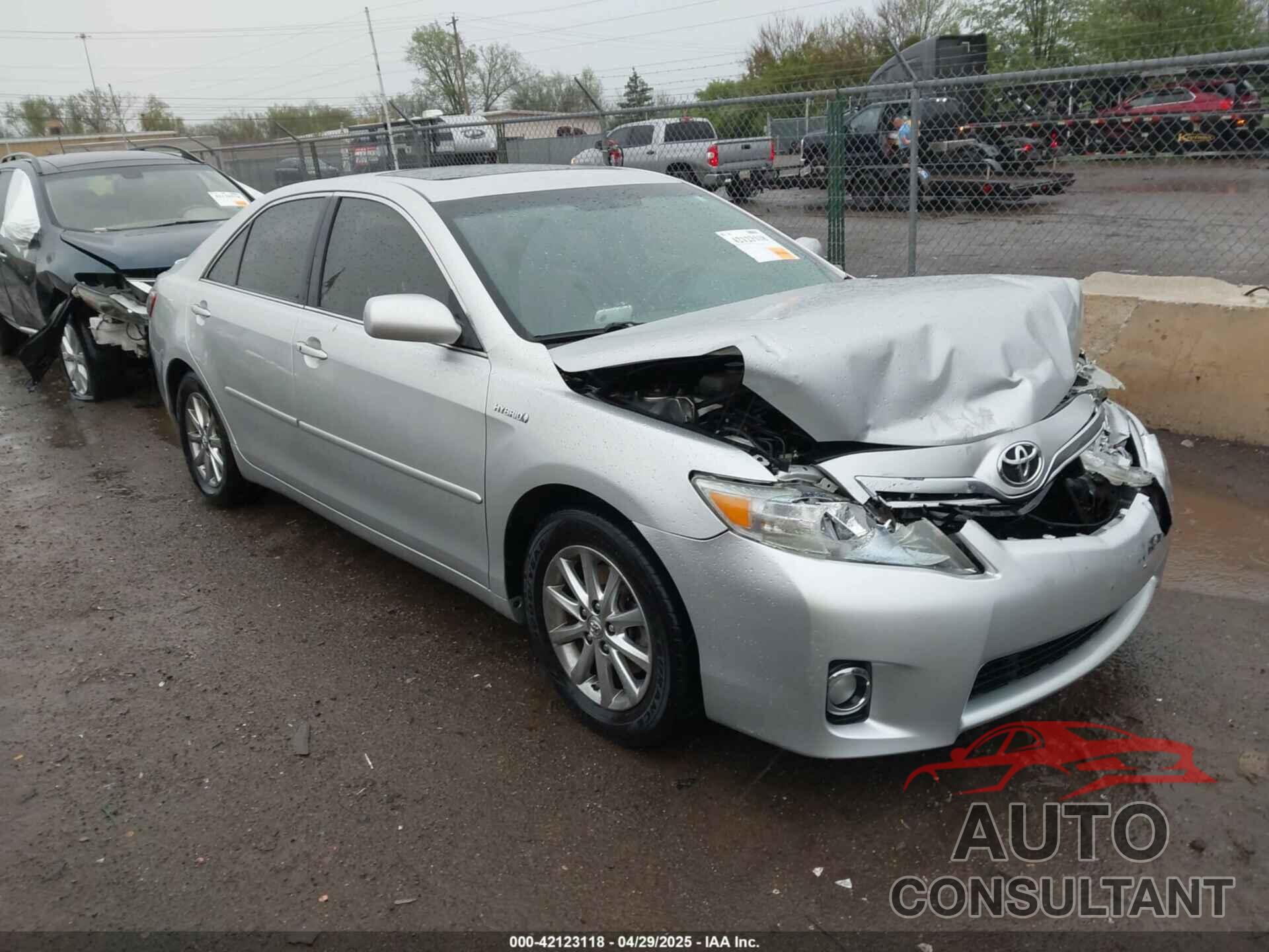 TOYOTA CAMRY HYBRID 2010 - 4T1BB3EK4AU115995