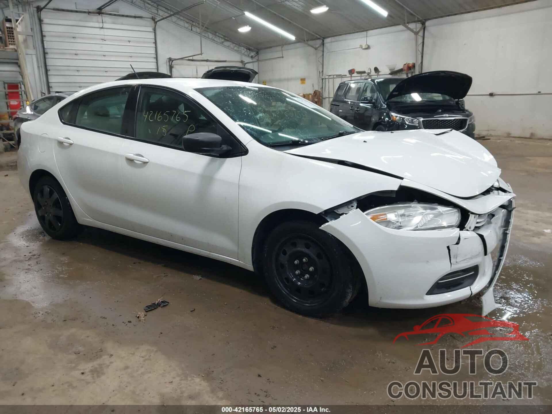 DODGE DART 2015 - 1C3CDFAA9FD380800