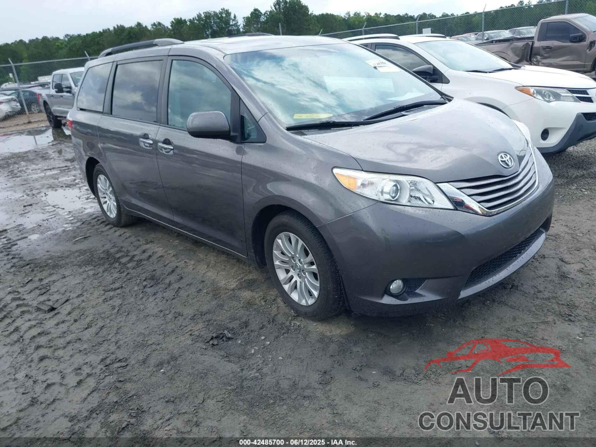 TOYOTA SIENNA 2017 - 5TDYZ3DC4HS847000