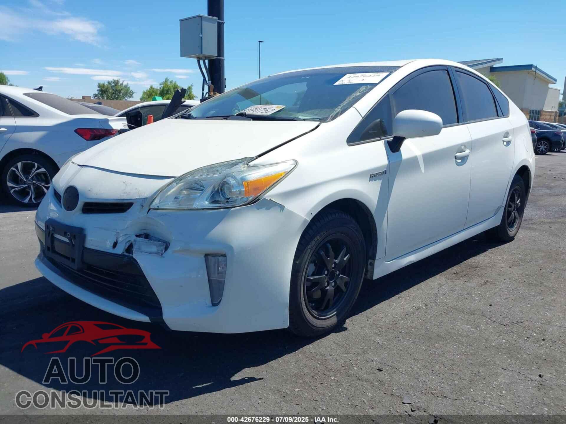 TOYOTA PRIUS 2013 - JTDKN3DU2D5543321