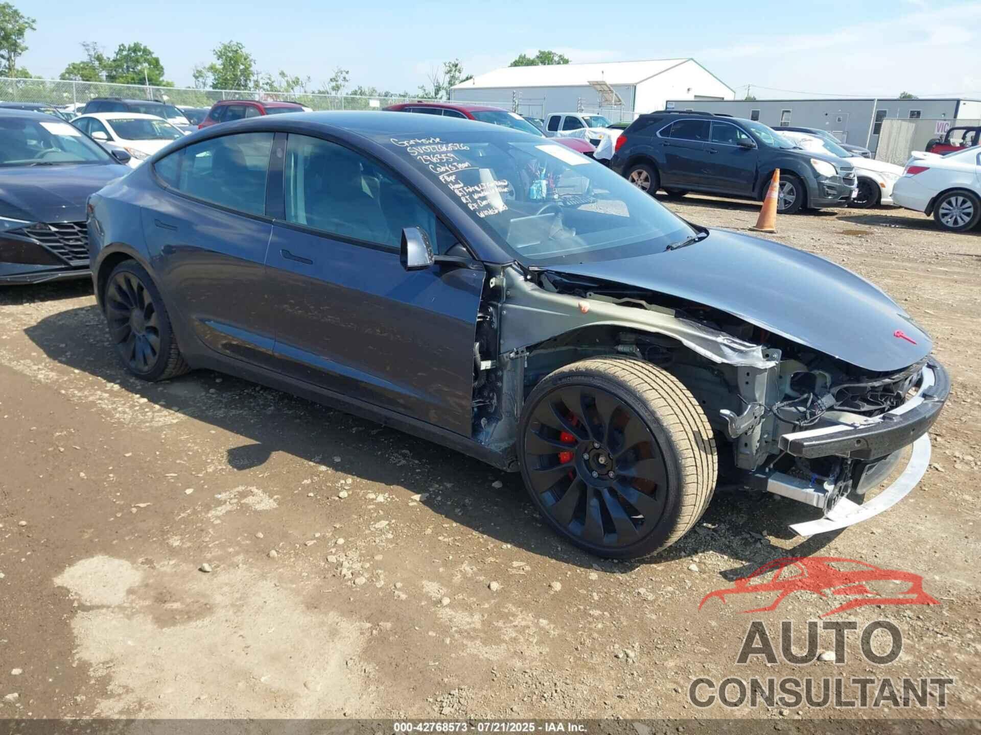 TESLA MODEL 3 2022 - 5YJ3E1EC9NF296359