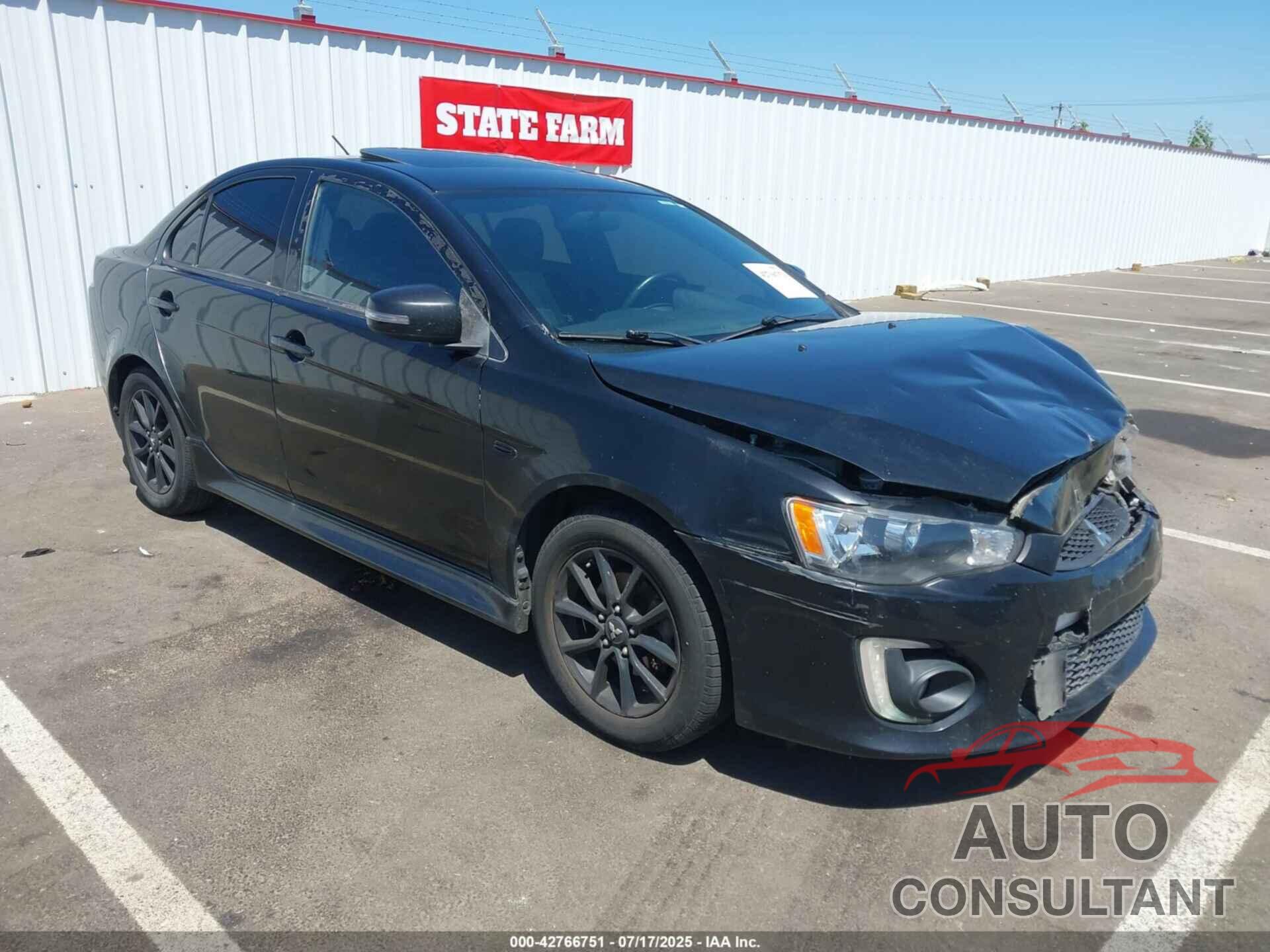 MITSUBISHI LANCER 2017 - JA32U2FU7HU014130