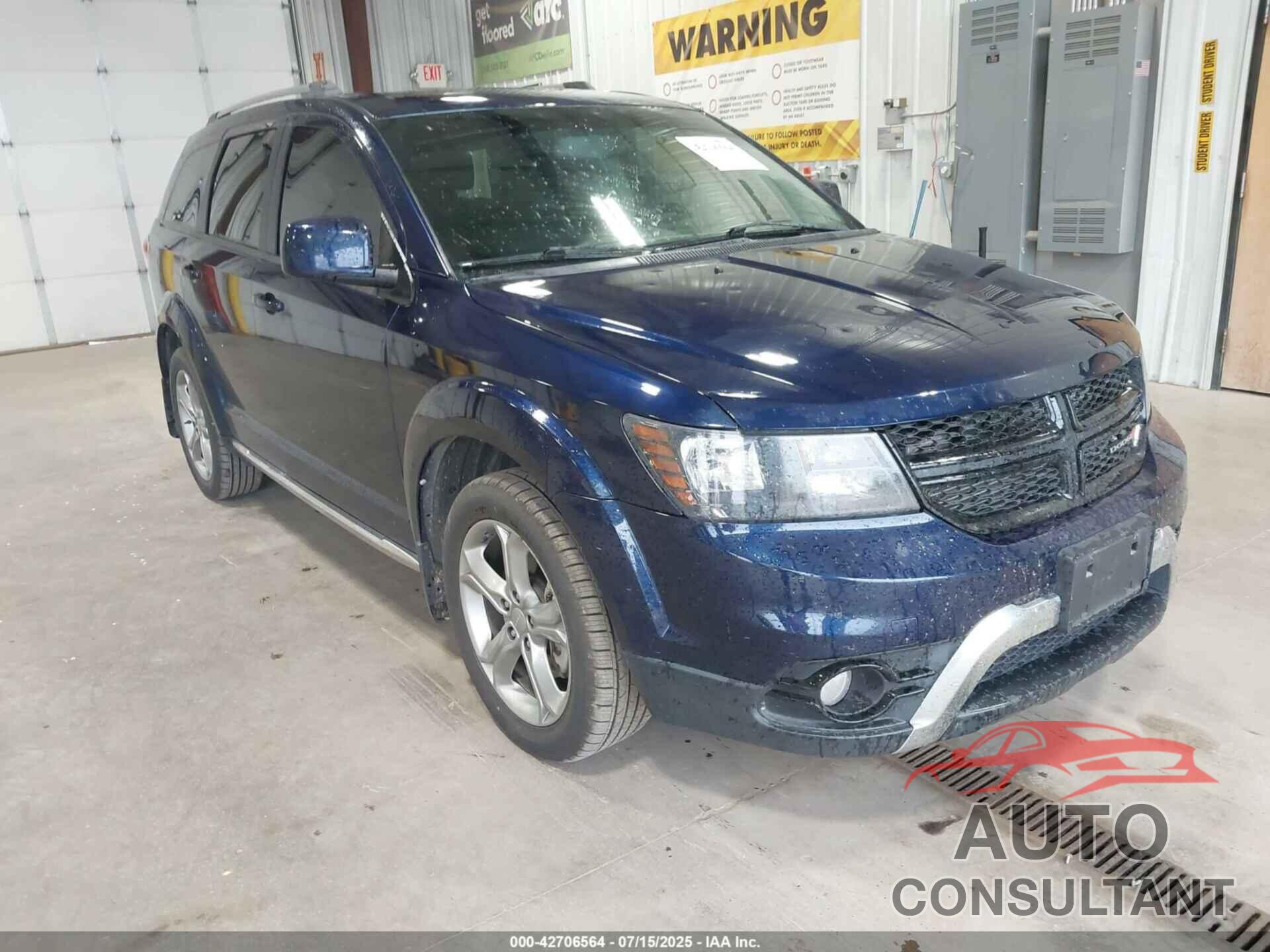 DODGE JOURNEY 2017 - 3C4PDDGG5HT567817