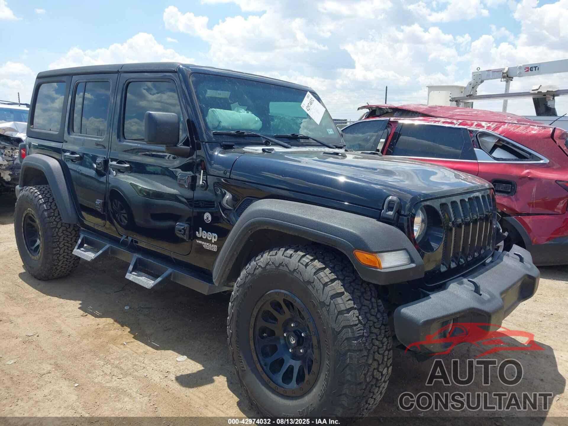 JEEP WRANGLER UNLIMITED 2019 - 1C4HJXDG5KW681062