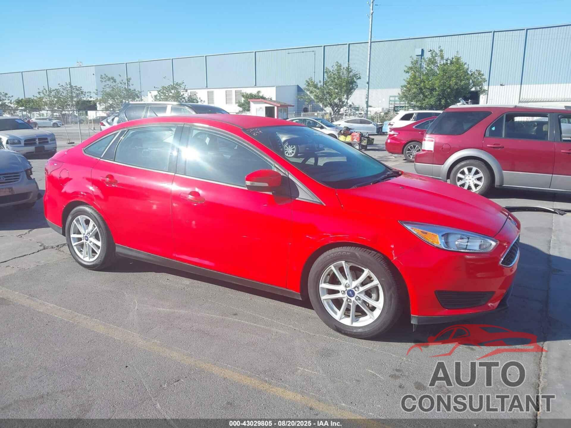 FORD FOCUS 2016 - 1FADP3F24GL371183
