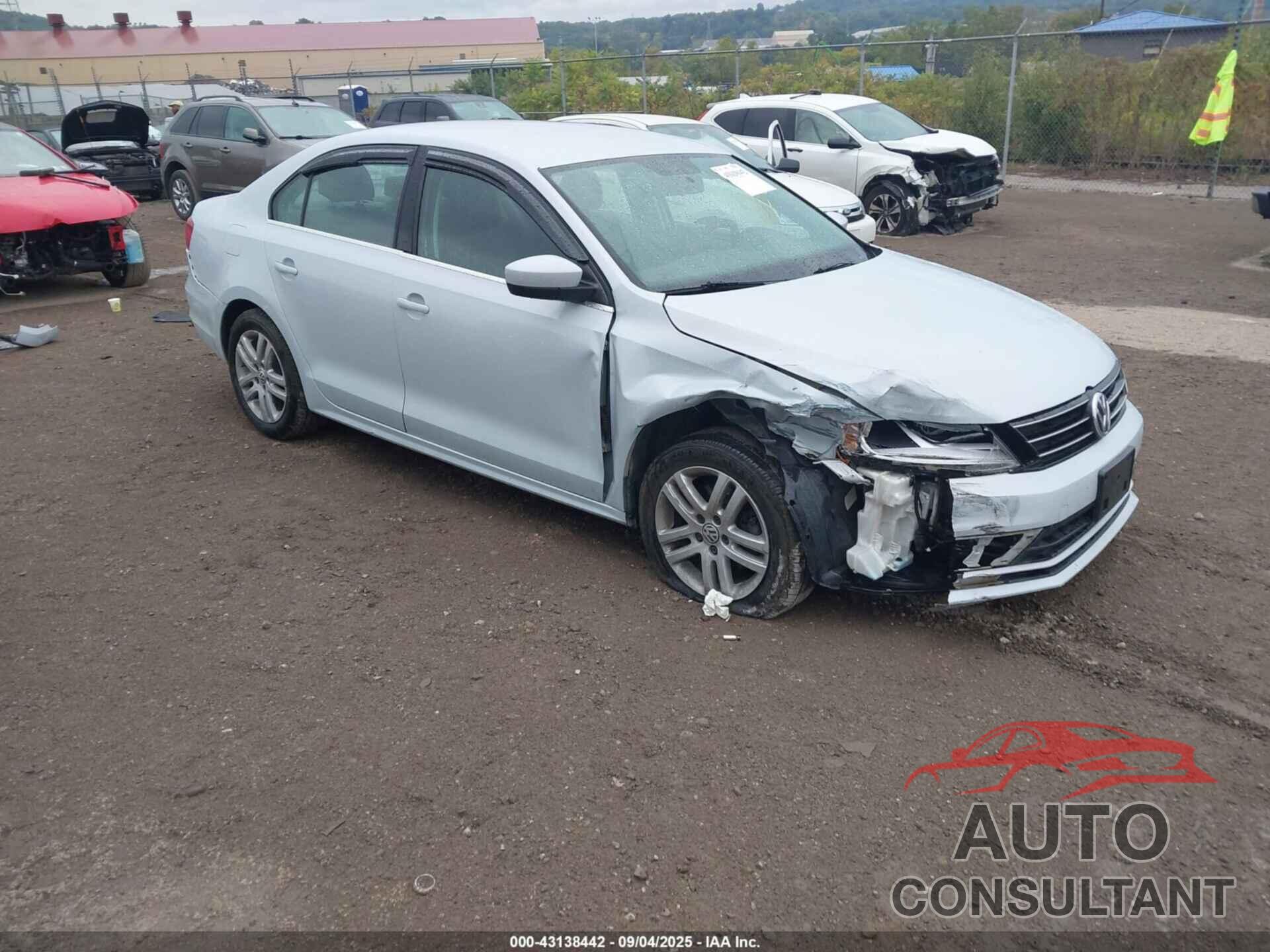 VOLKSWAGEN JETTA 2017 - 3VW2B7AJ9HM312505