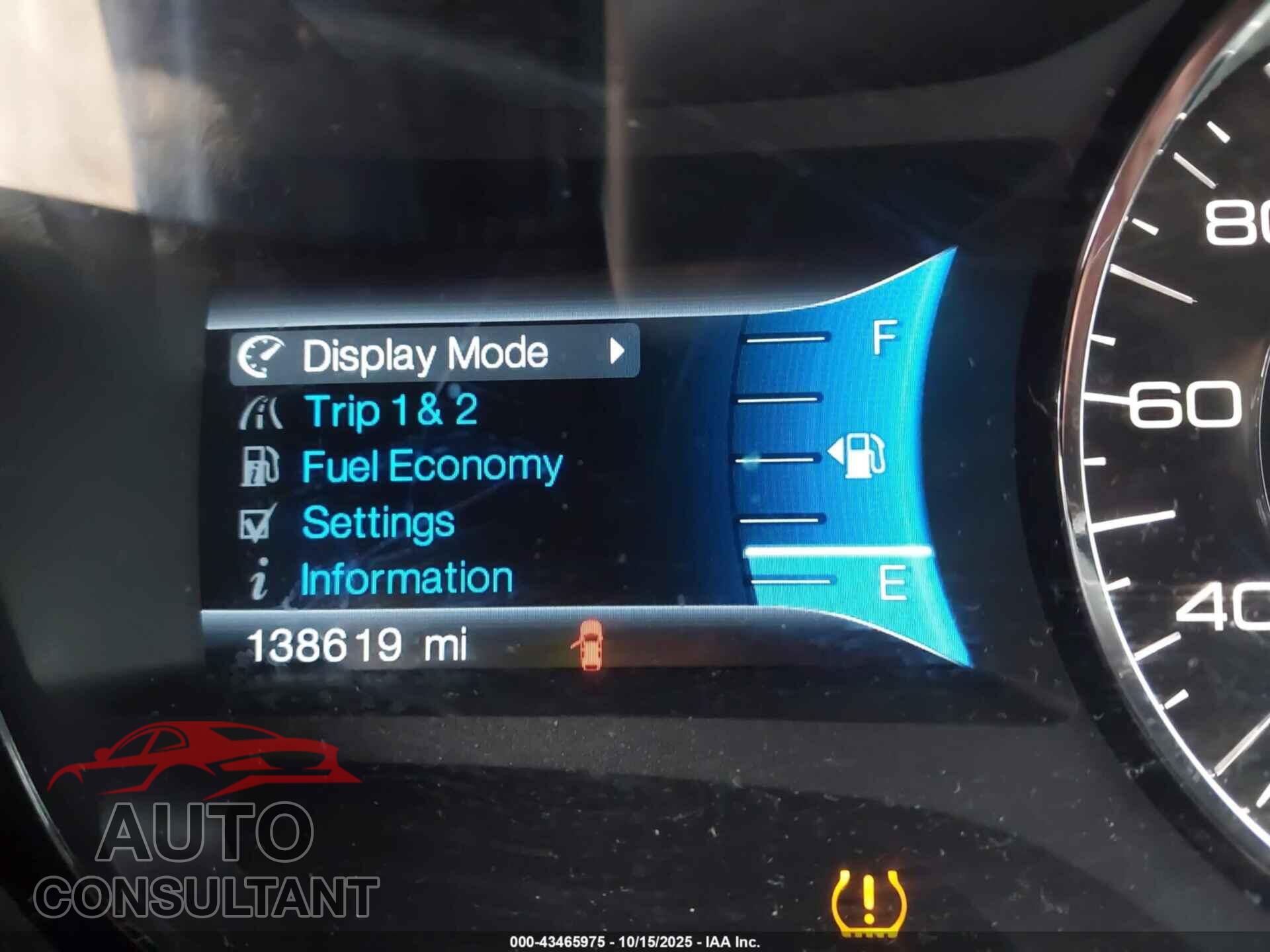 FORD EDGE 2012 - 2FMDK4KC8CBA13586